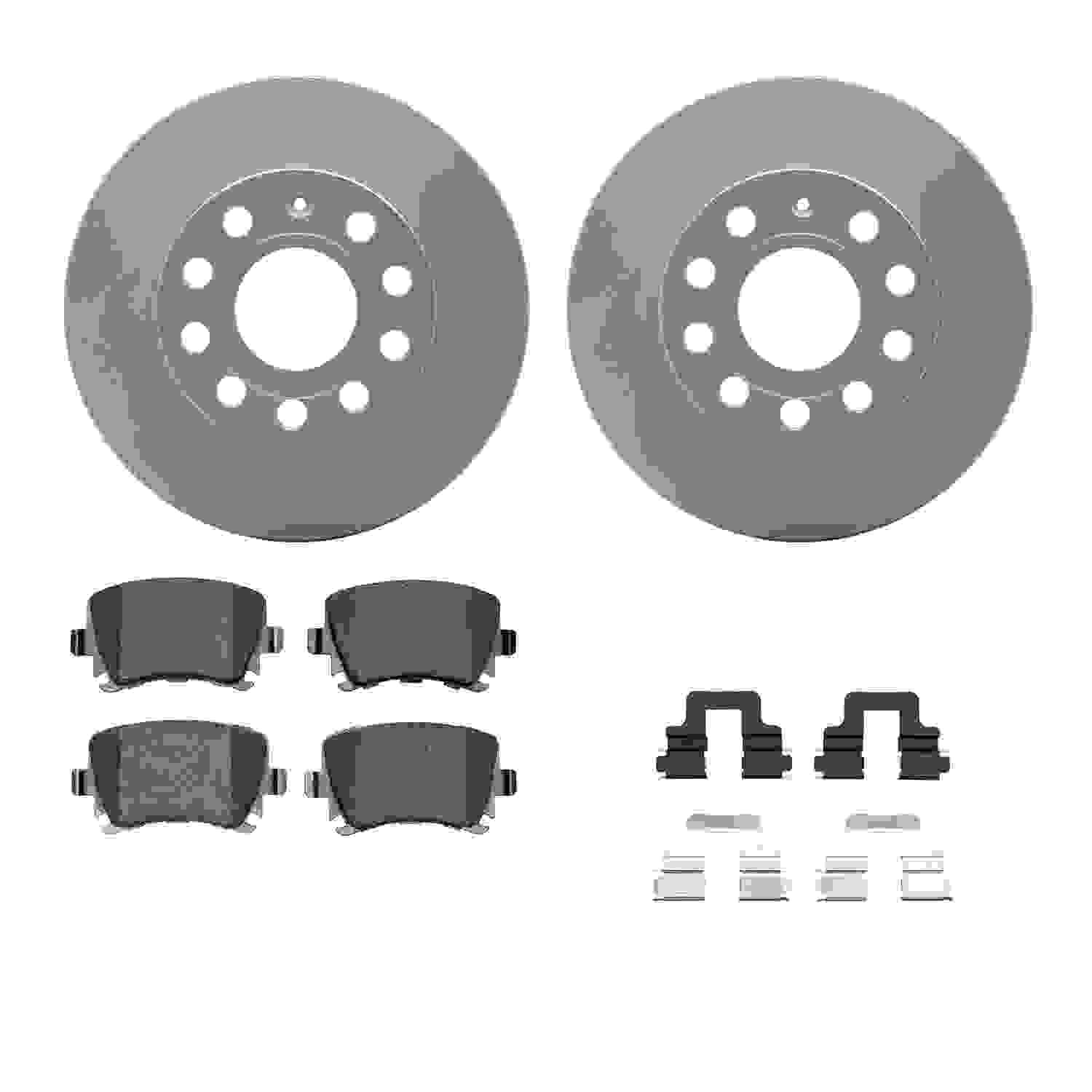 Dynamic Friction Company Disc Brake Kit 4312-74038