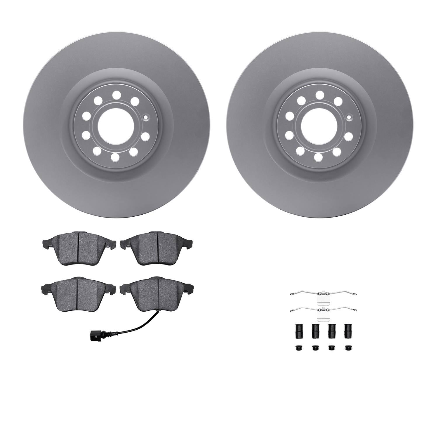 Dynamic Friction Company Disc Brake Kit 4312-74040