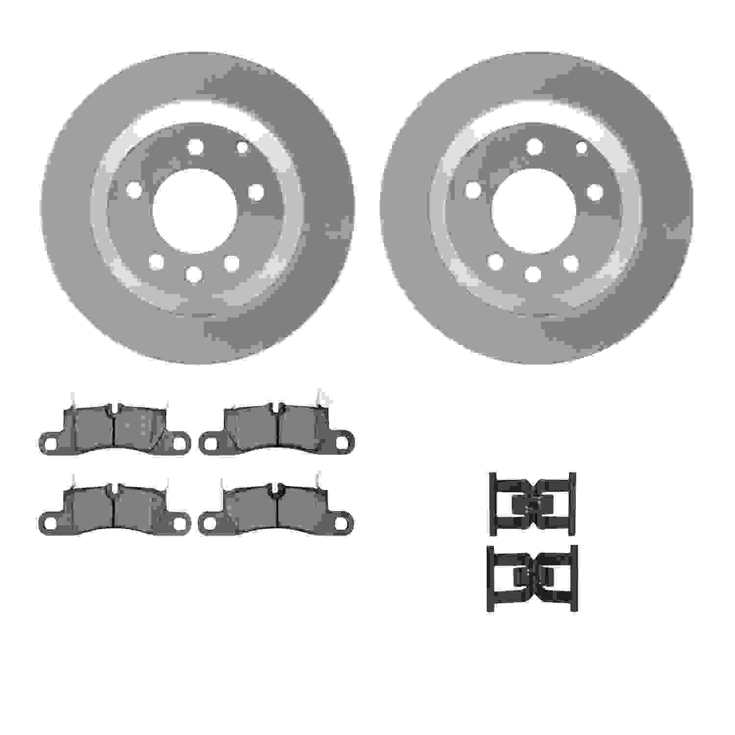 Dynamic Friction Company Disc Brake Kit 4312-74043