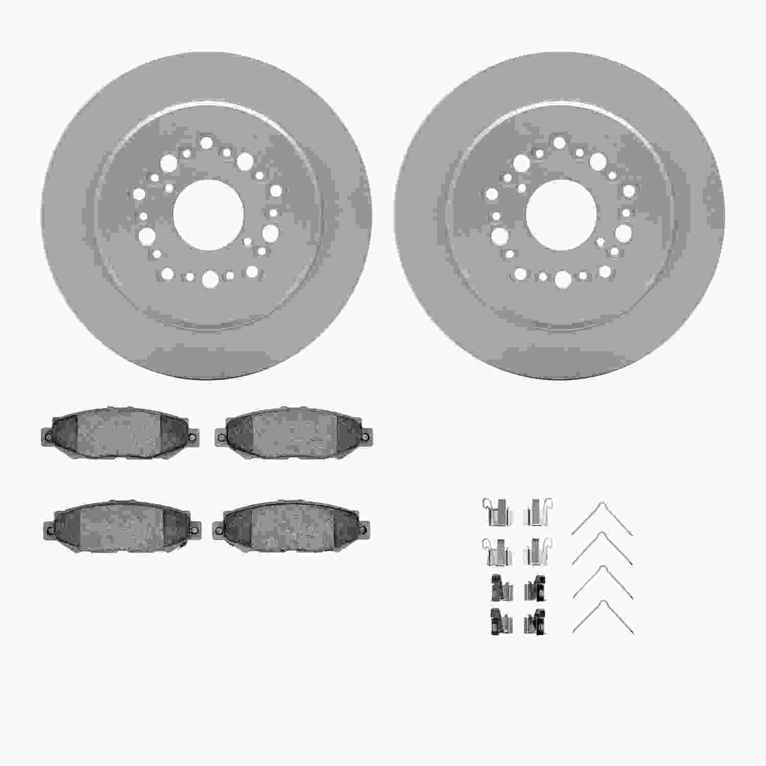 Dynamic Friction Company Disc Brake Kit 4312-75002