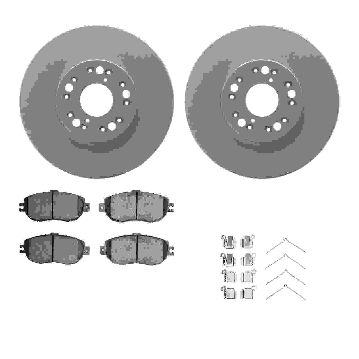 Dynamic Friction Company Disc Brake Kit 4312-75003