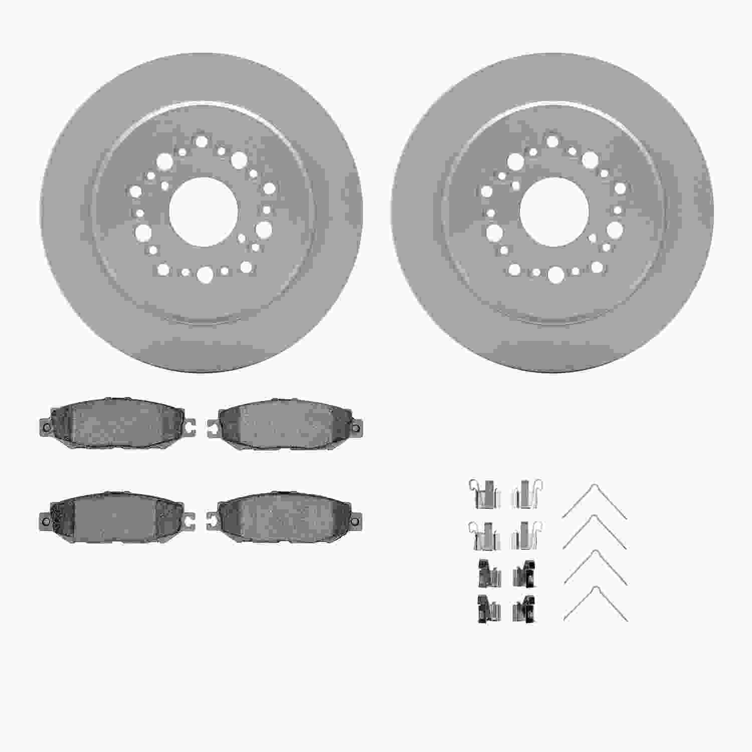 Dynamic Friction Company Disc Brake Kit 4312-75004