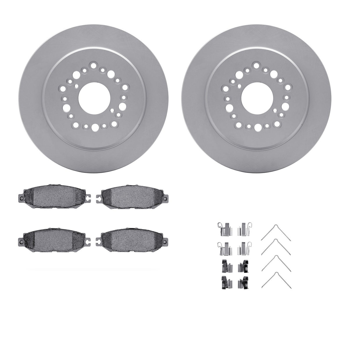Dynamic Friction Company Disc Brake Kit 4312-75004