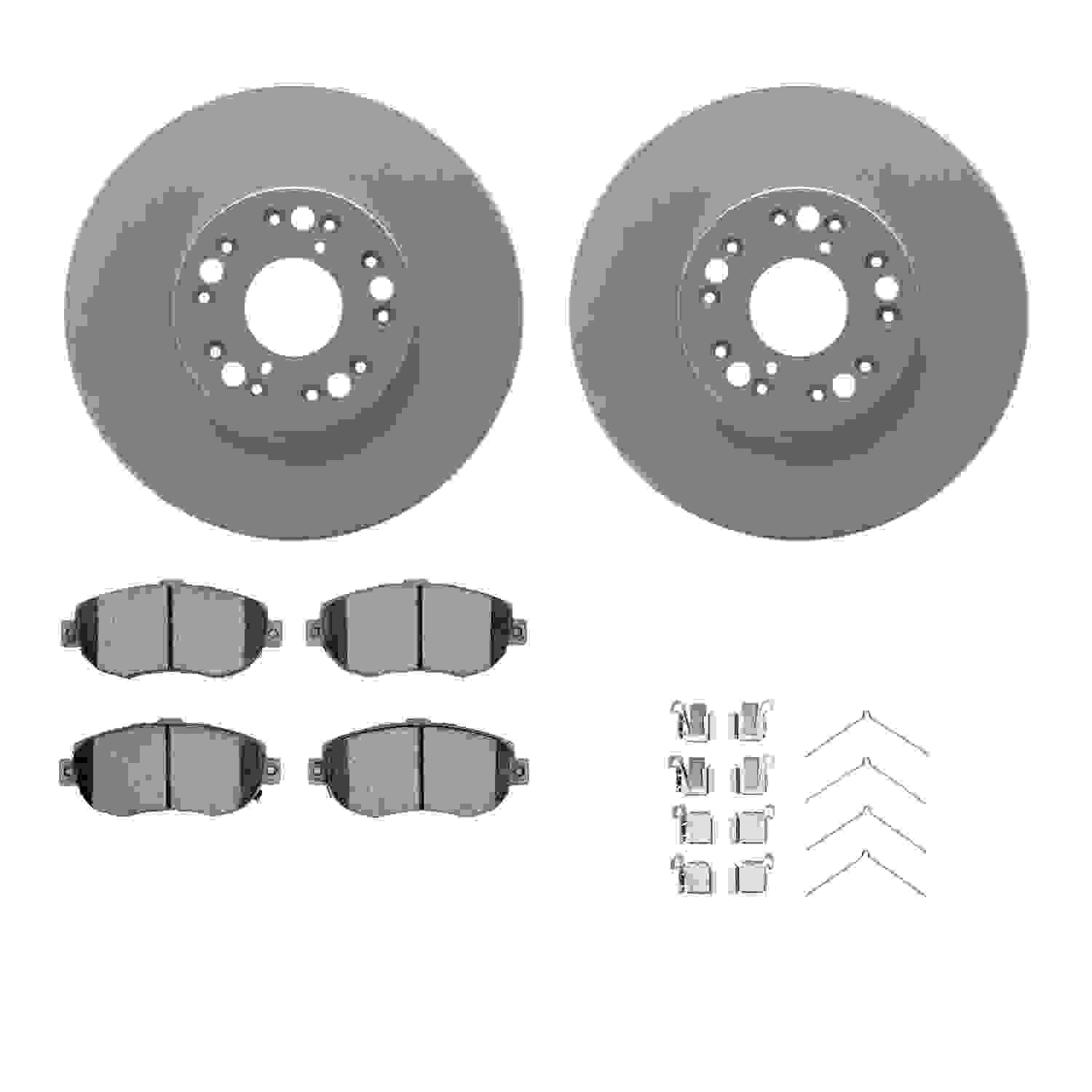 Dynamic Friction Company Disc Brake Kit 4312-75005