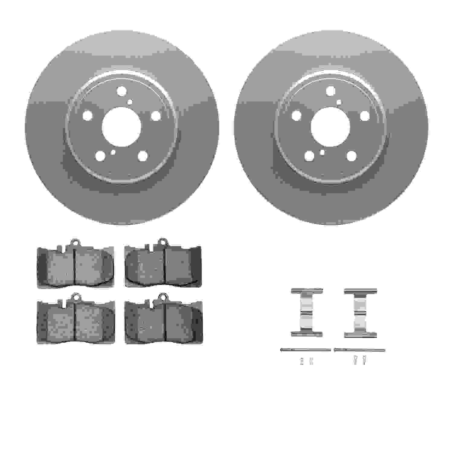 Dynamic Friction Company Disc Brake Kit 4312-75008