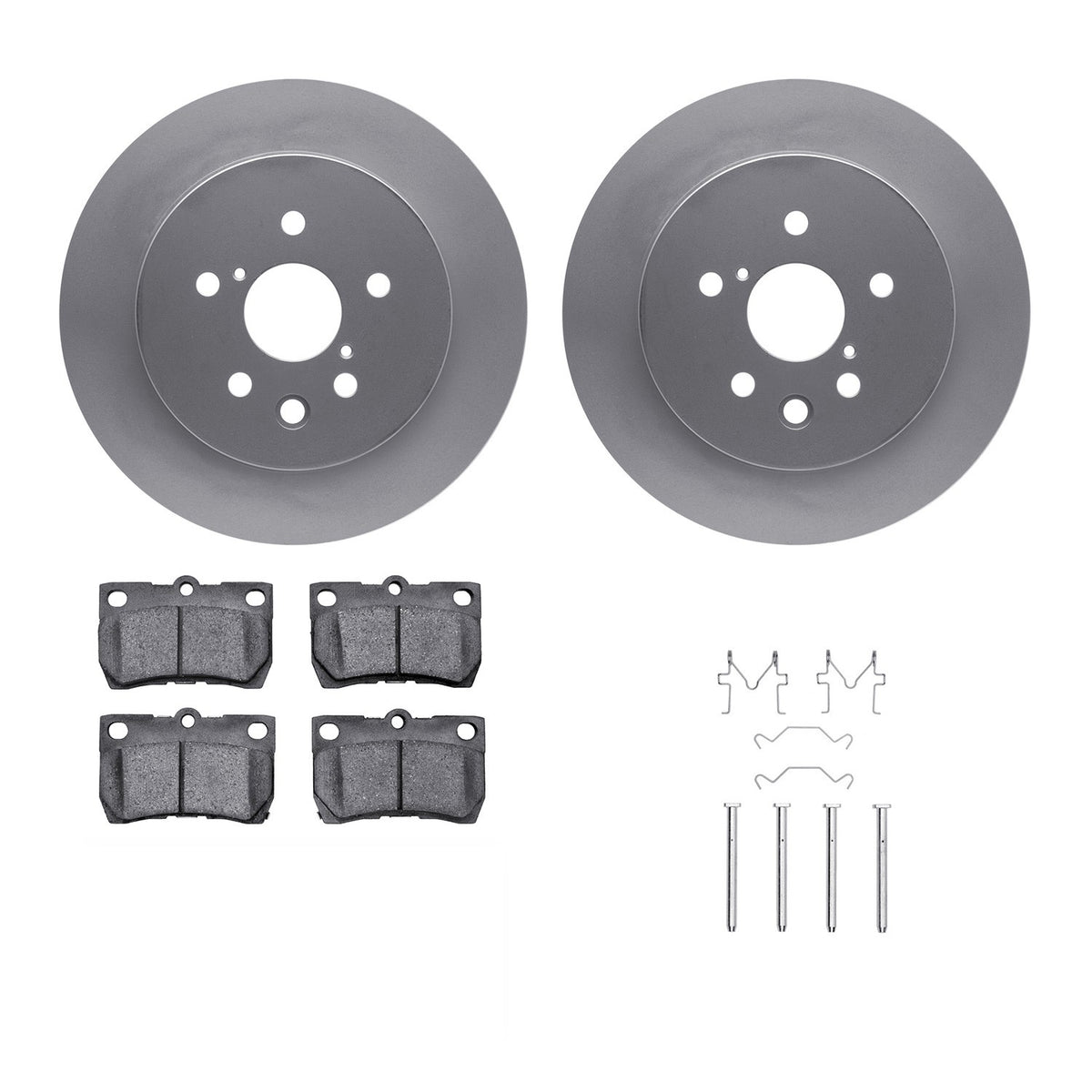 Dynamic Friction Company Disc Brake Kit 4312-75011