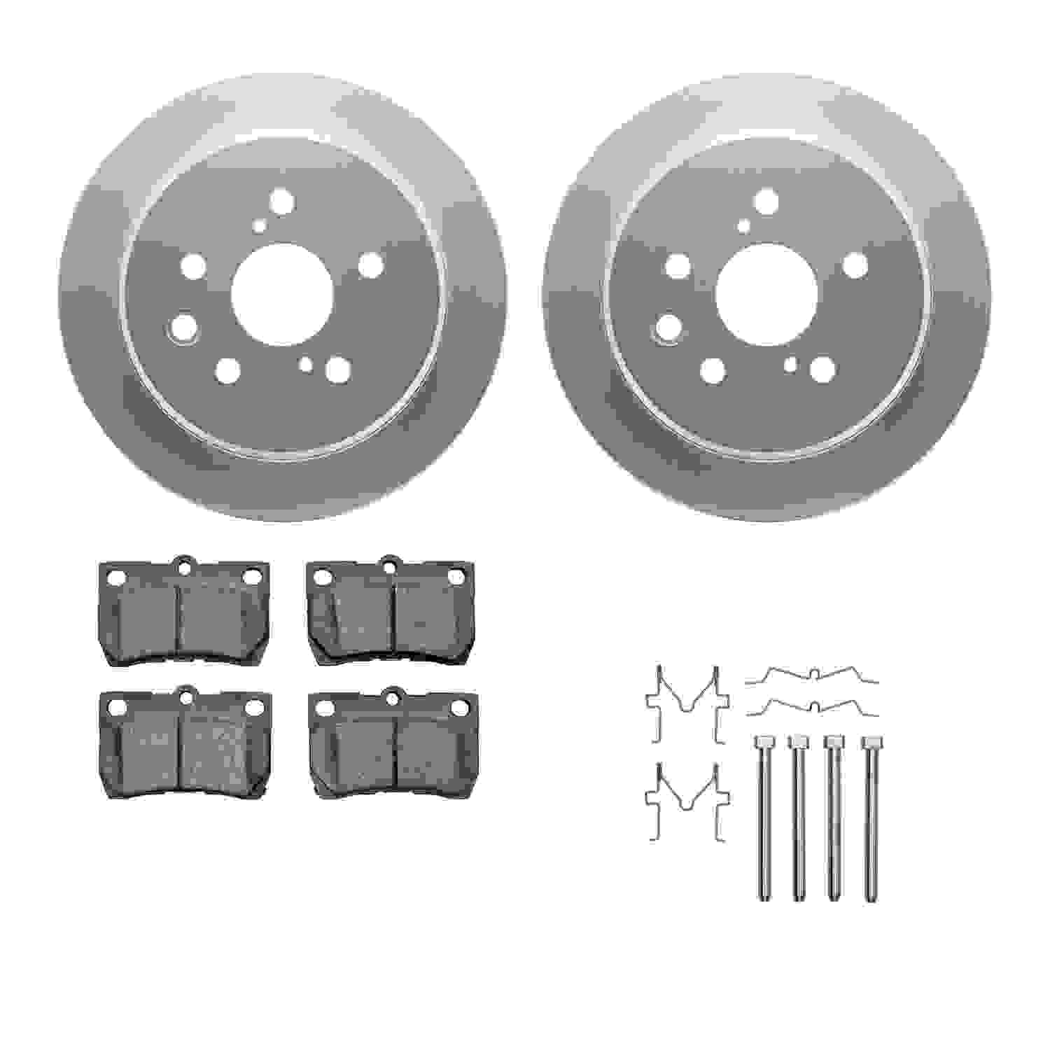 Dynamic Friction Company Disc Brake Kit 4312-75012