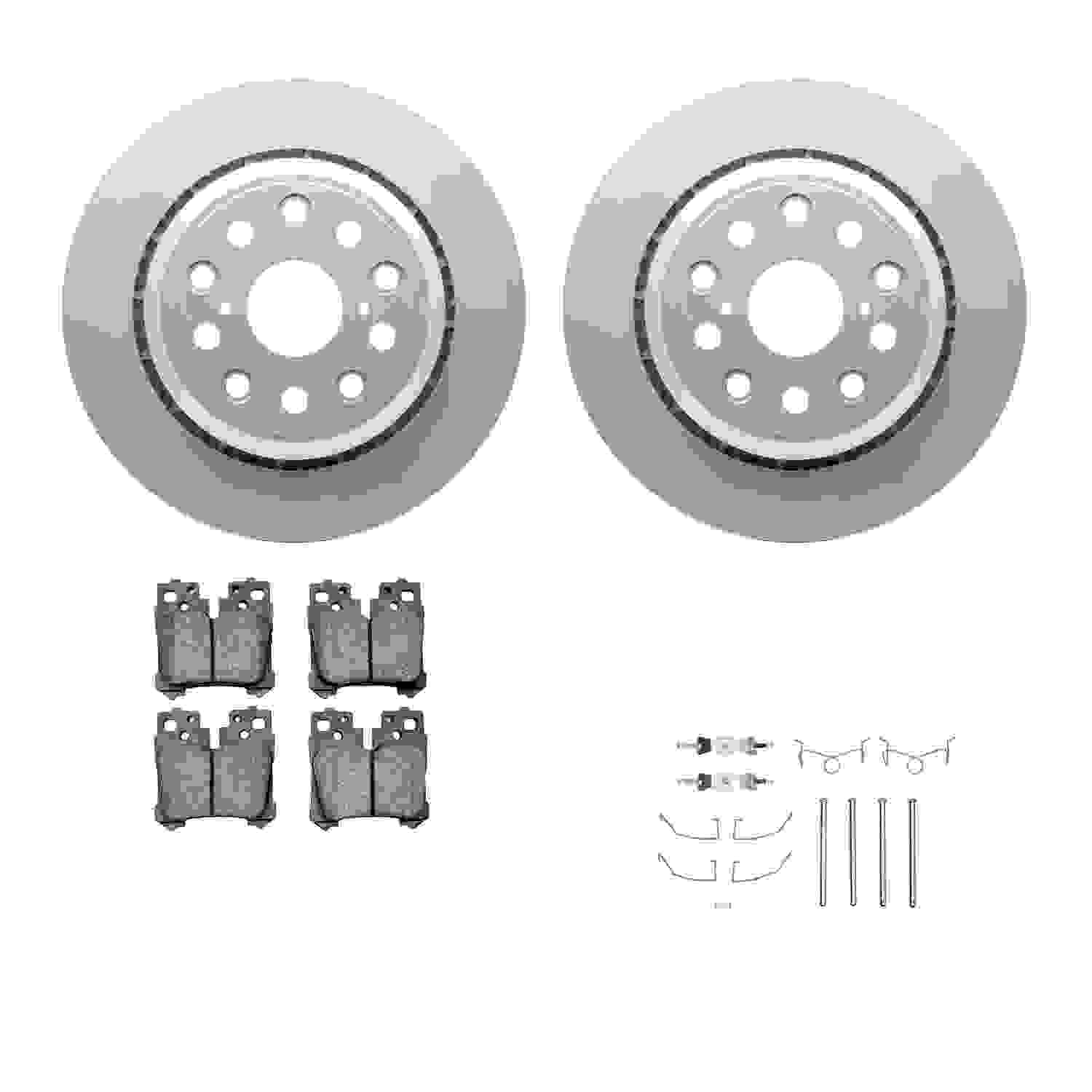 Dynamic Friction Company Disc Brake Kit 4312-75021