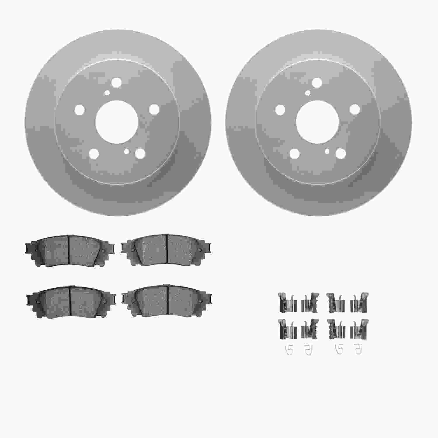 Dynamic Friction Company Disc Brake Kit 4312-75029