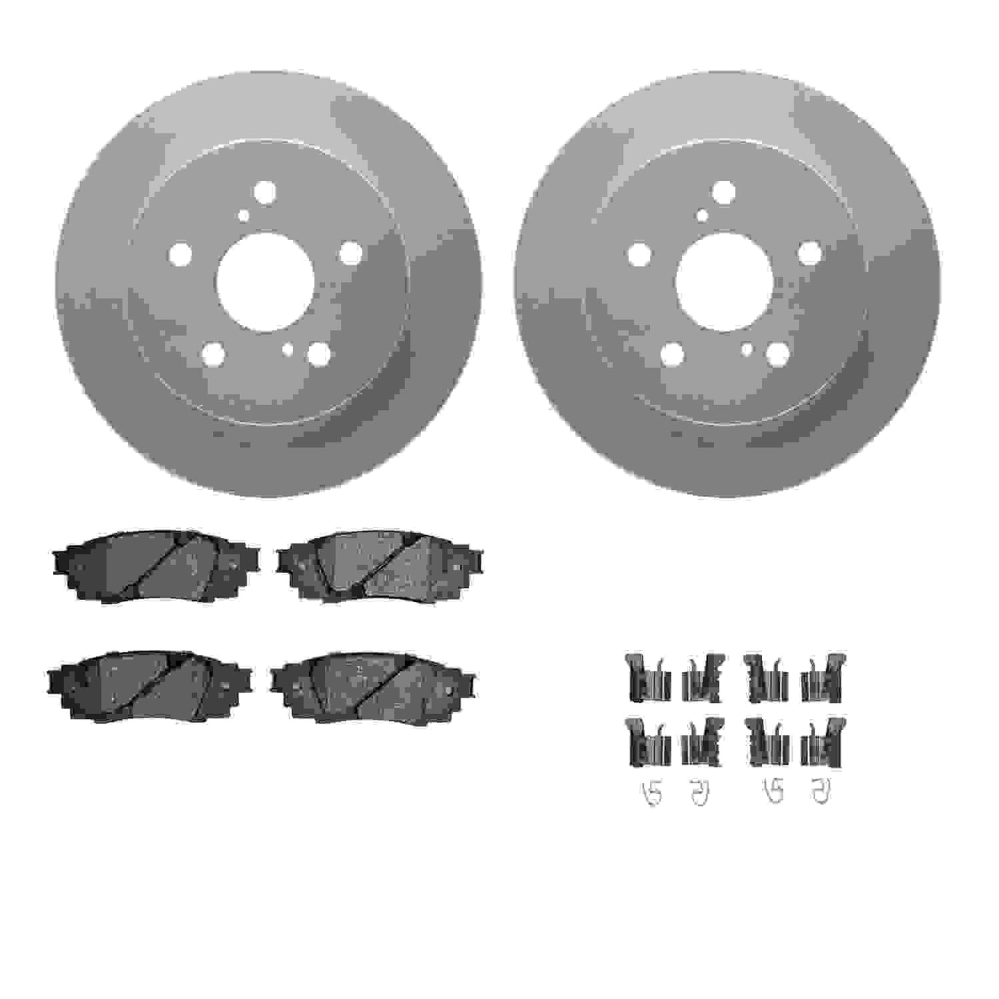 Dynamic Friction Company Disc Brake Kit 4312-75030