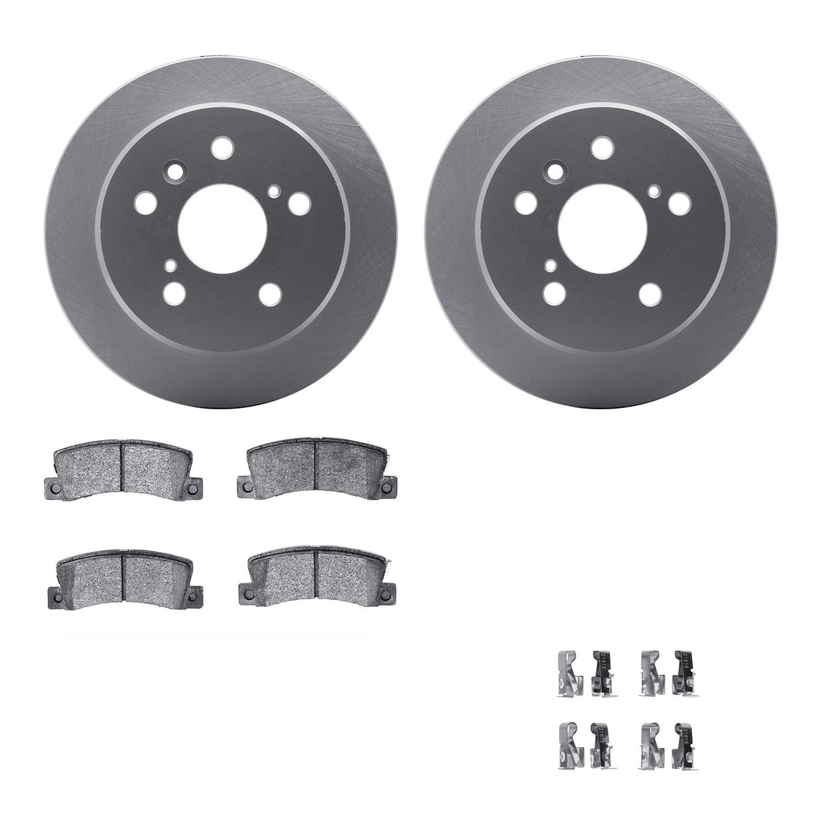 Dynamic Friction Company Disc Brake Kit 4312-76004