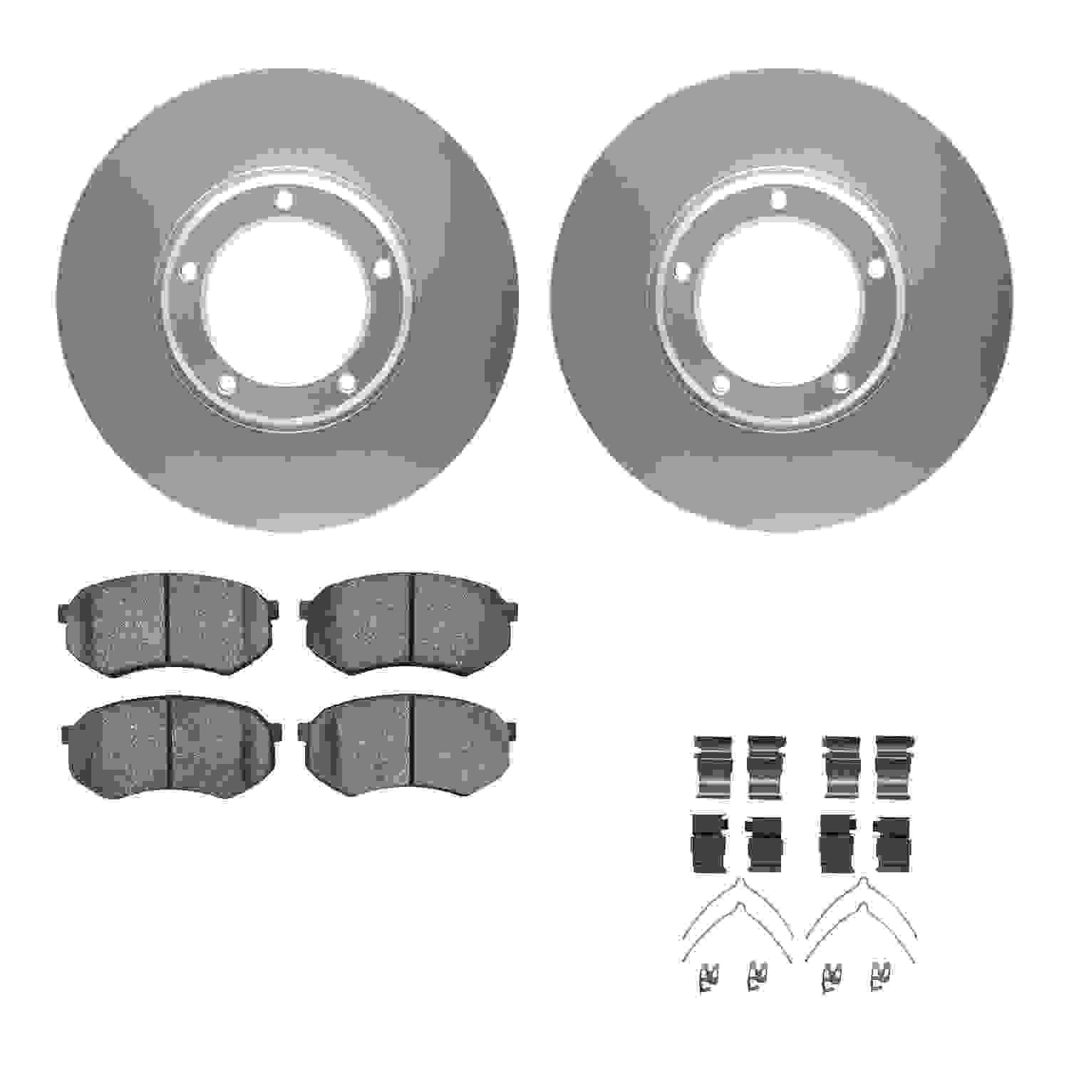 Dynamic Friction Company Disc Brake Kit 4312-76009