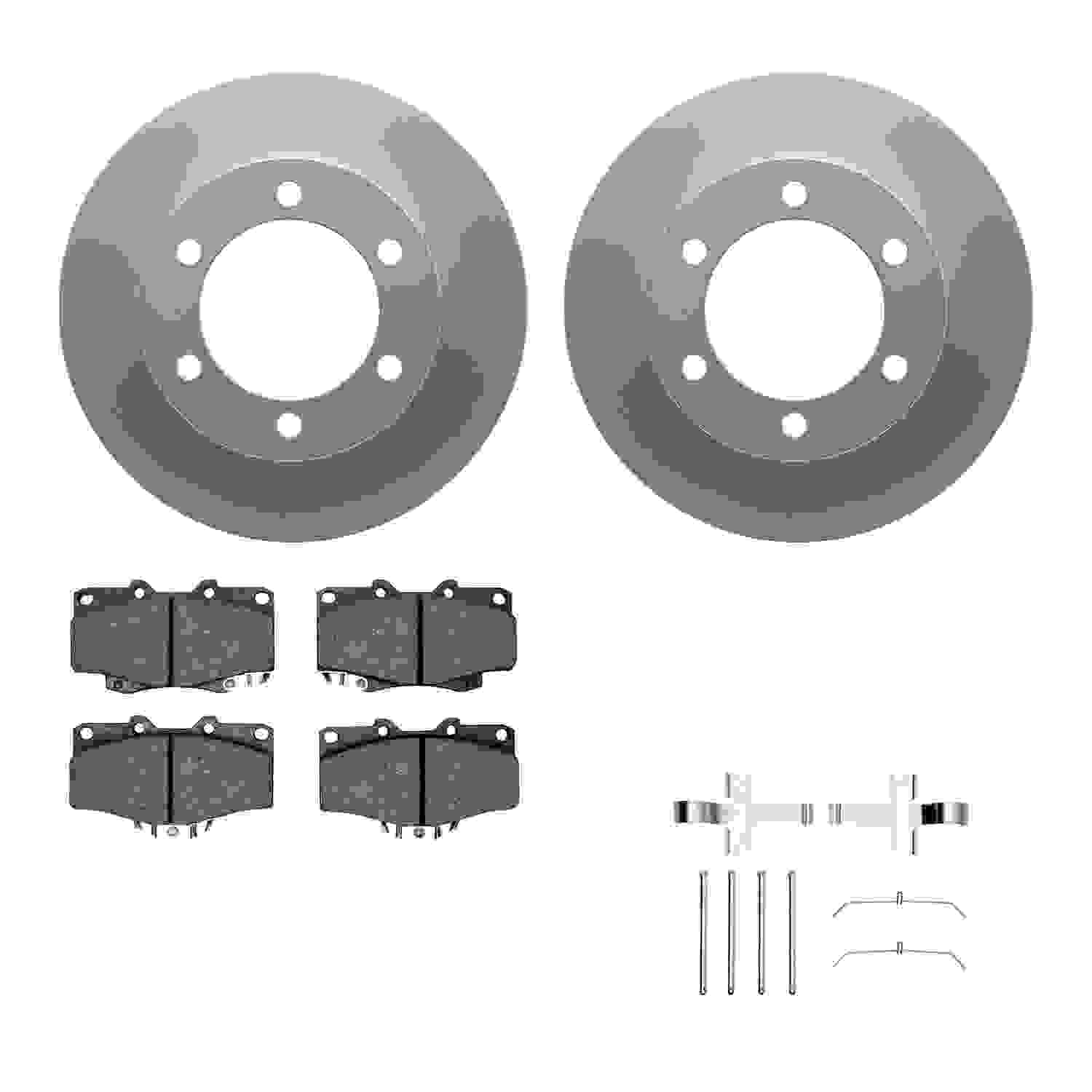 Dynamic Friction Company Disc Brake Kit 4312-76010