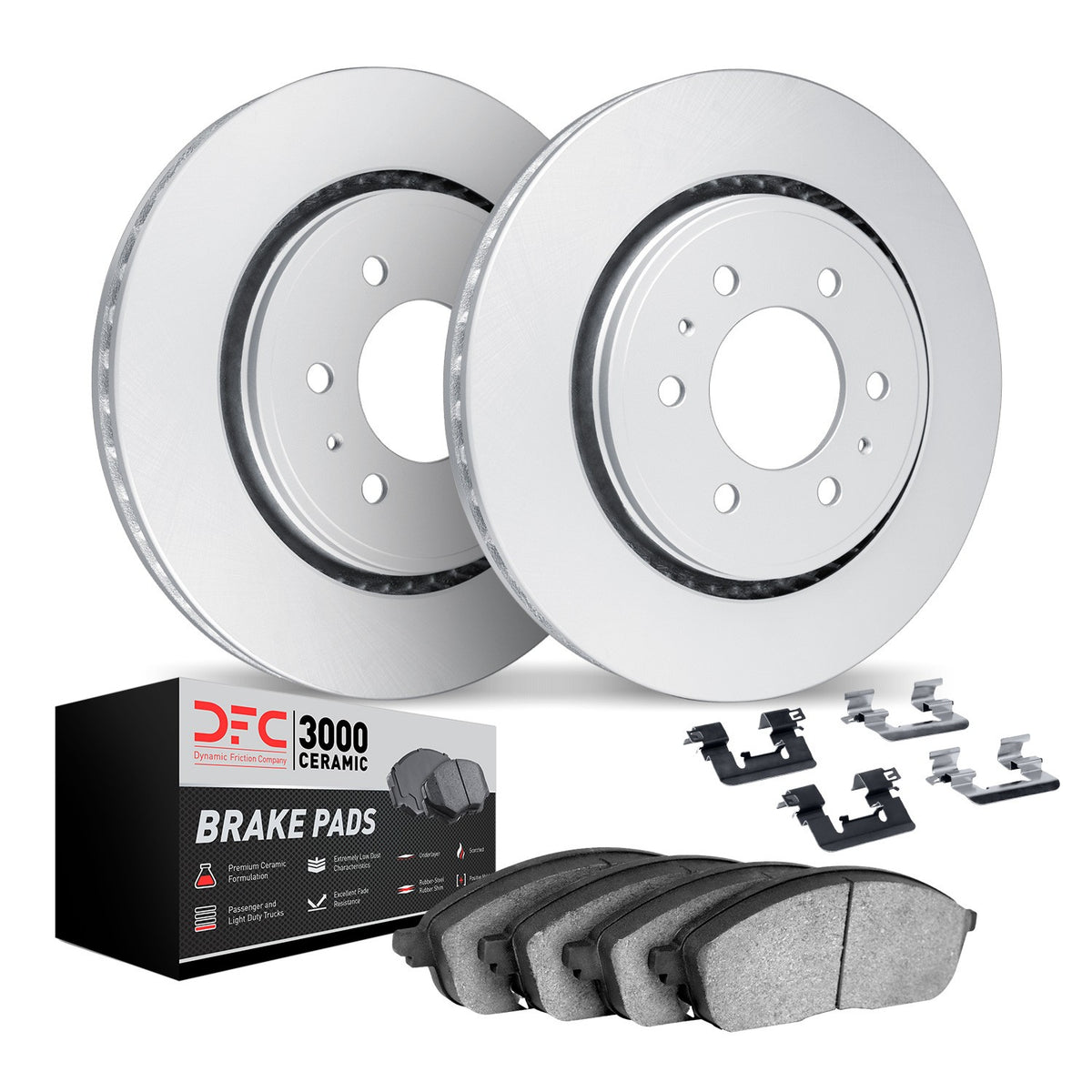Dynamic Friction Company Disc Brake Kit 4312-76011
