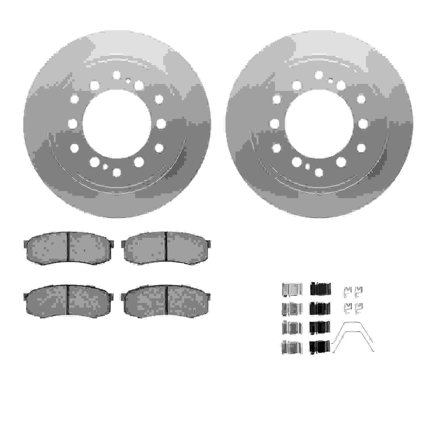 Dynamic Friction Company Disc Brake Kit 4312-76019