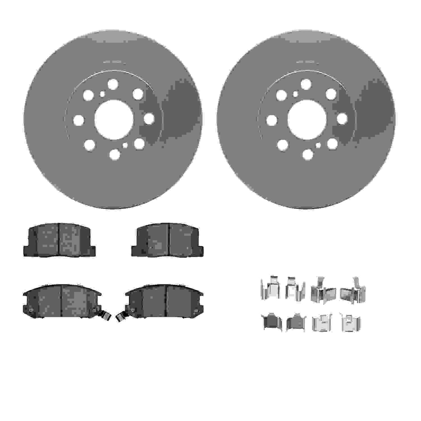 Dynamic Friction Company Disc Brake Kit 4312-76023