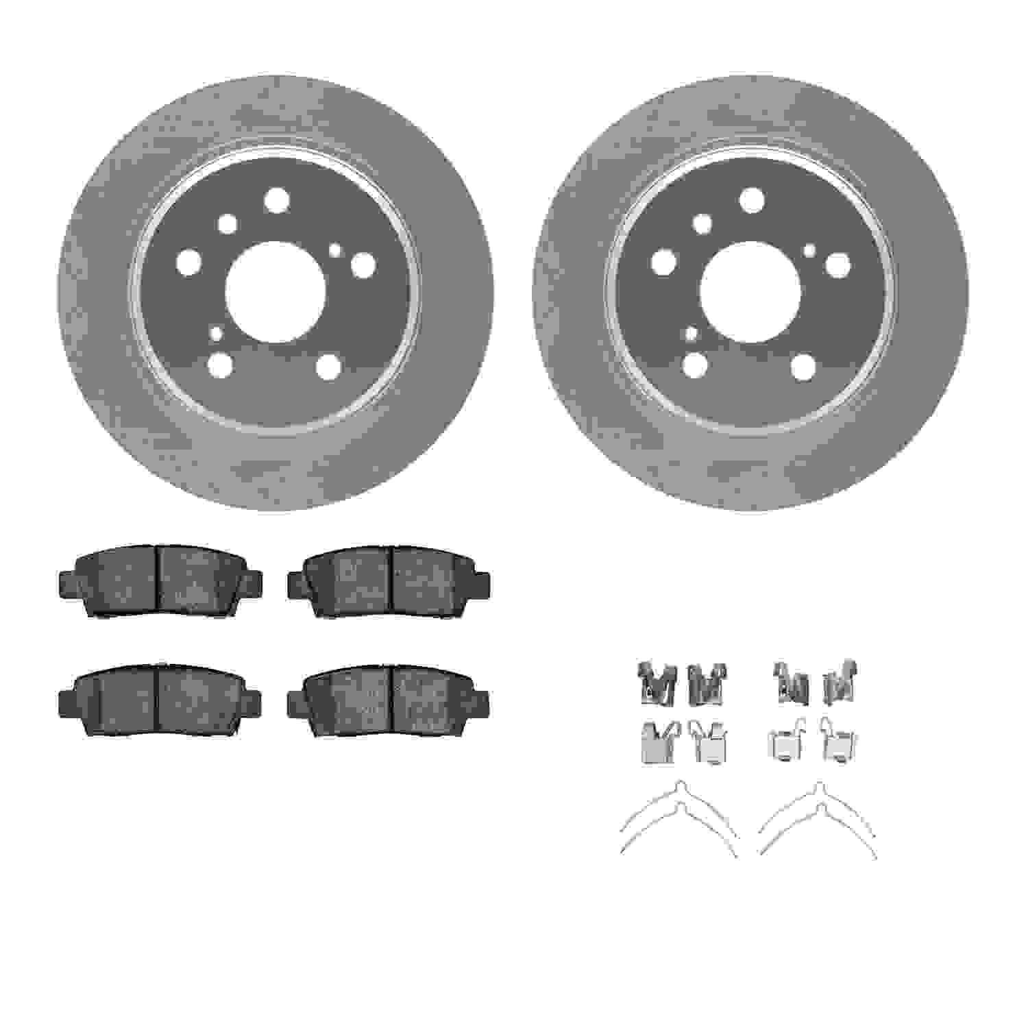 Dynamic Friction Company Disc Brake Kit 4312-76024