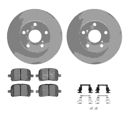 Dynamic Friction Company Disc Brake Kit 4312-76025