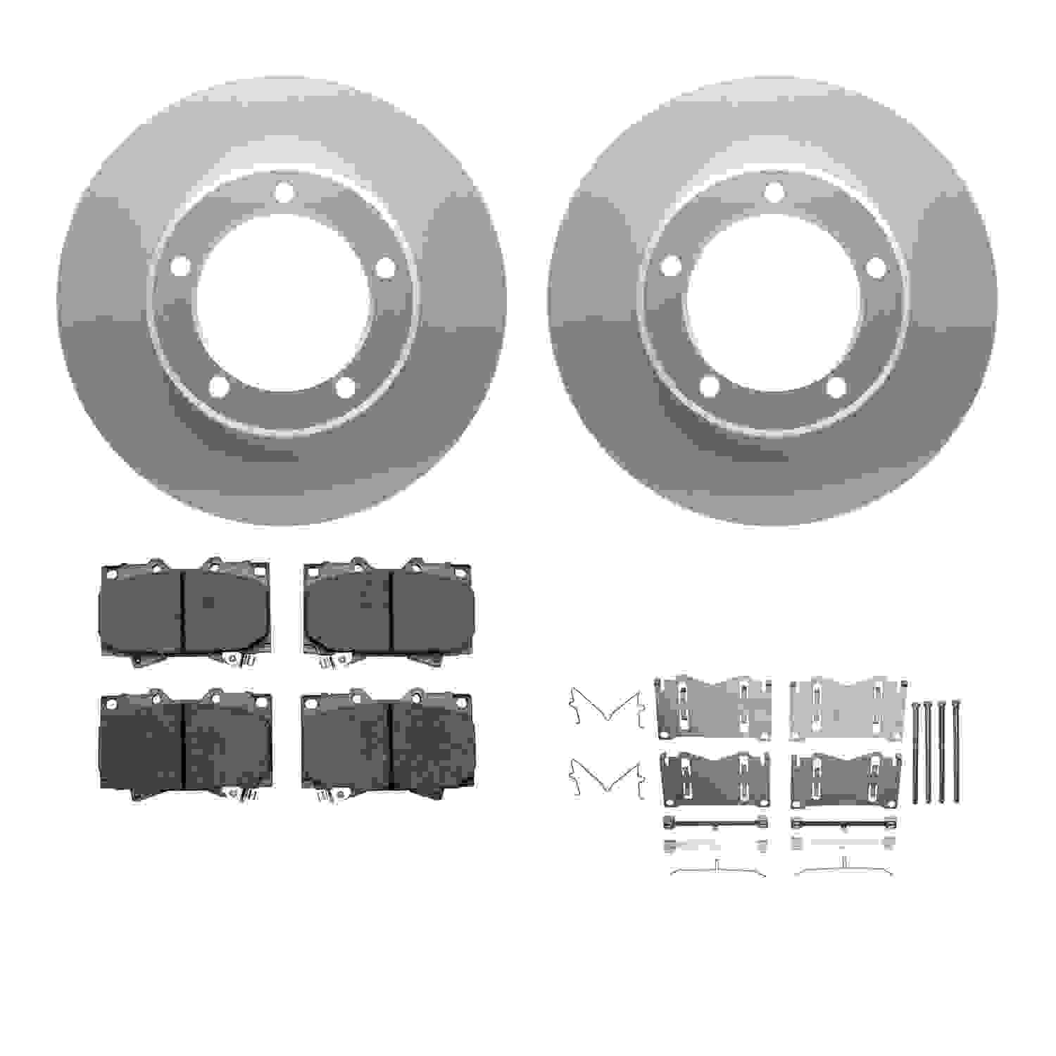 Dynamic Friction Company Disc Brake Kit 4312-76028