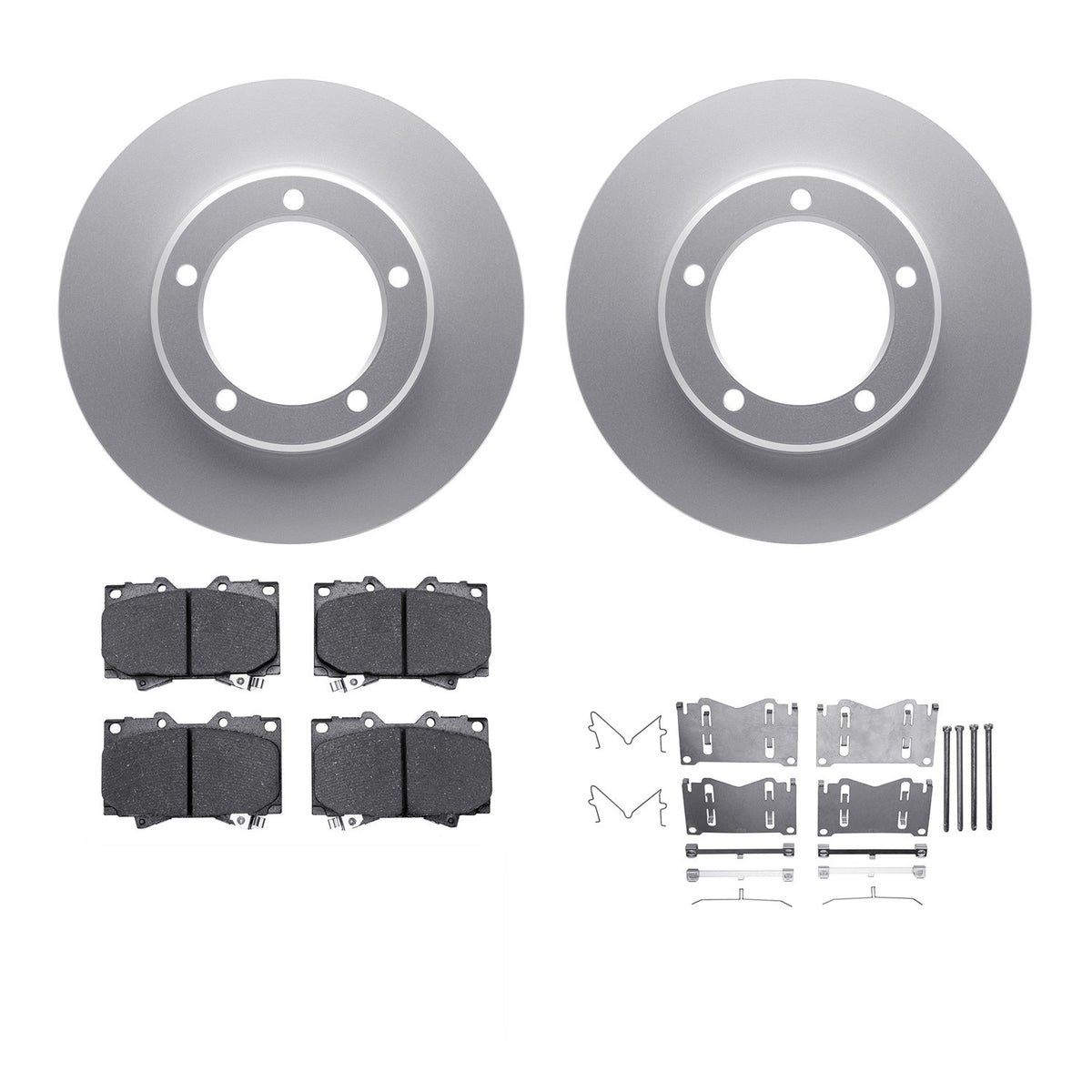 Dynamic Friction Company Disc Brake Kit 4312-76028