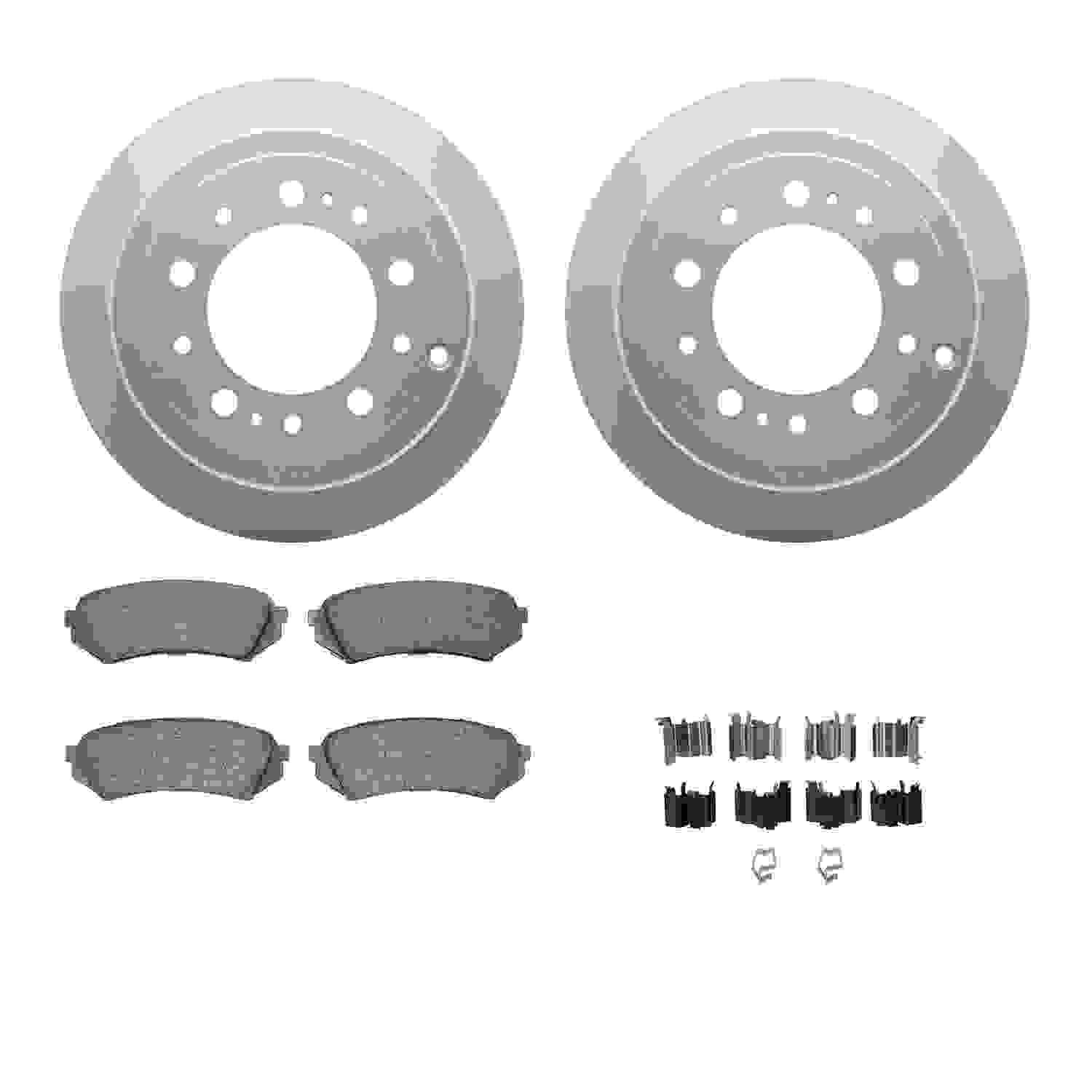 Dynamic Friction Company Disc Brake Kit 4312-76029