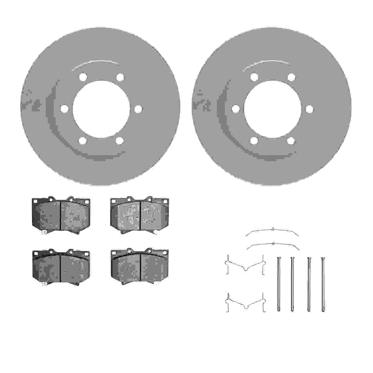 Dynamic Friction Company Disc Brake Kit 4312-76030