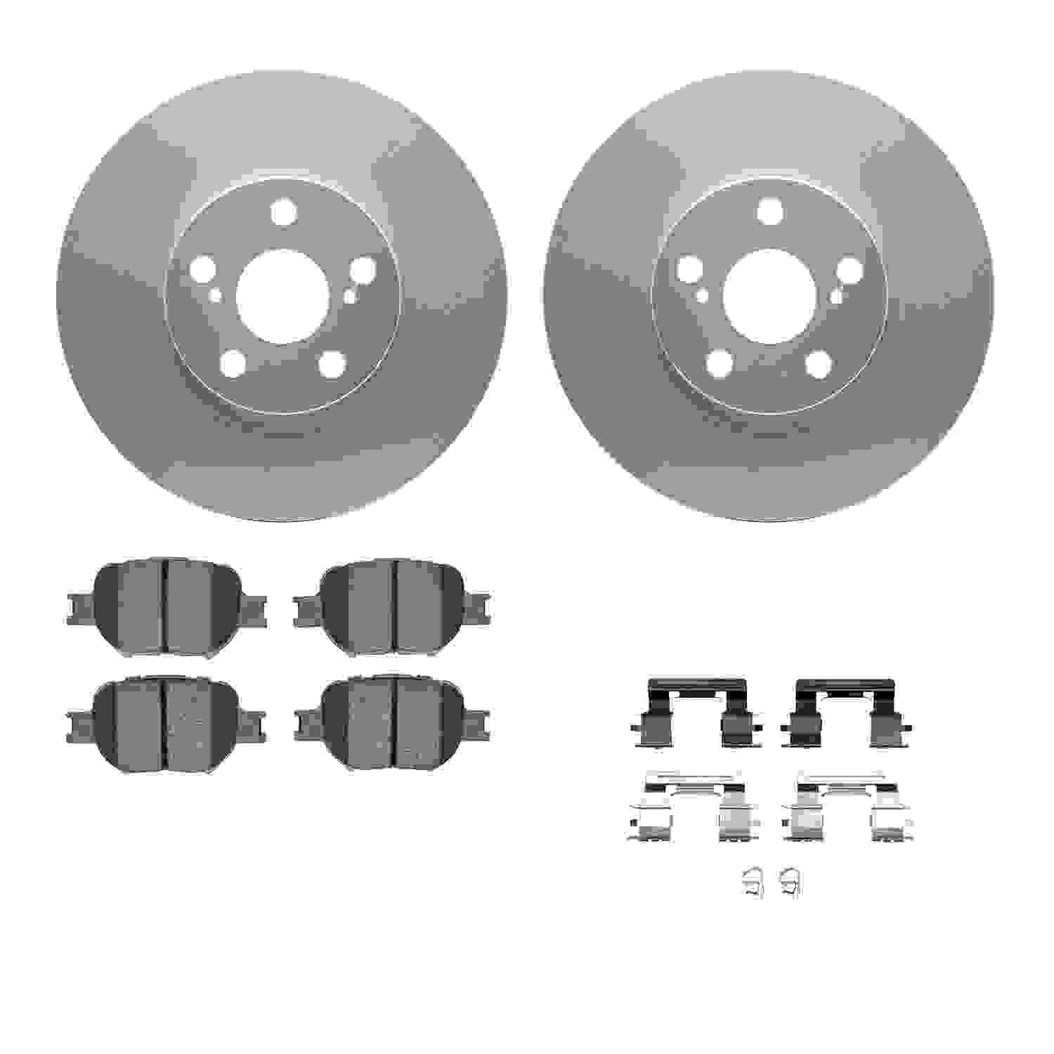 Dynamic Friction Company Disc Brake Kit 4312-76031