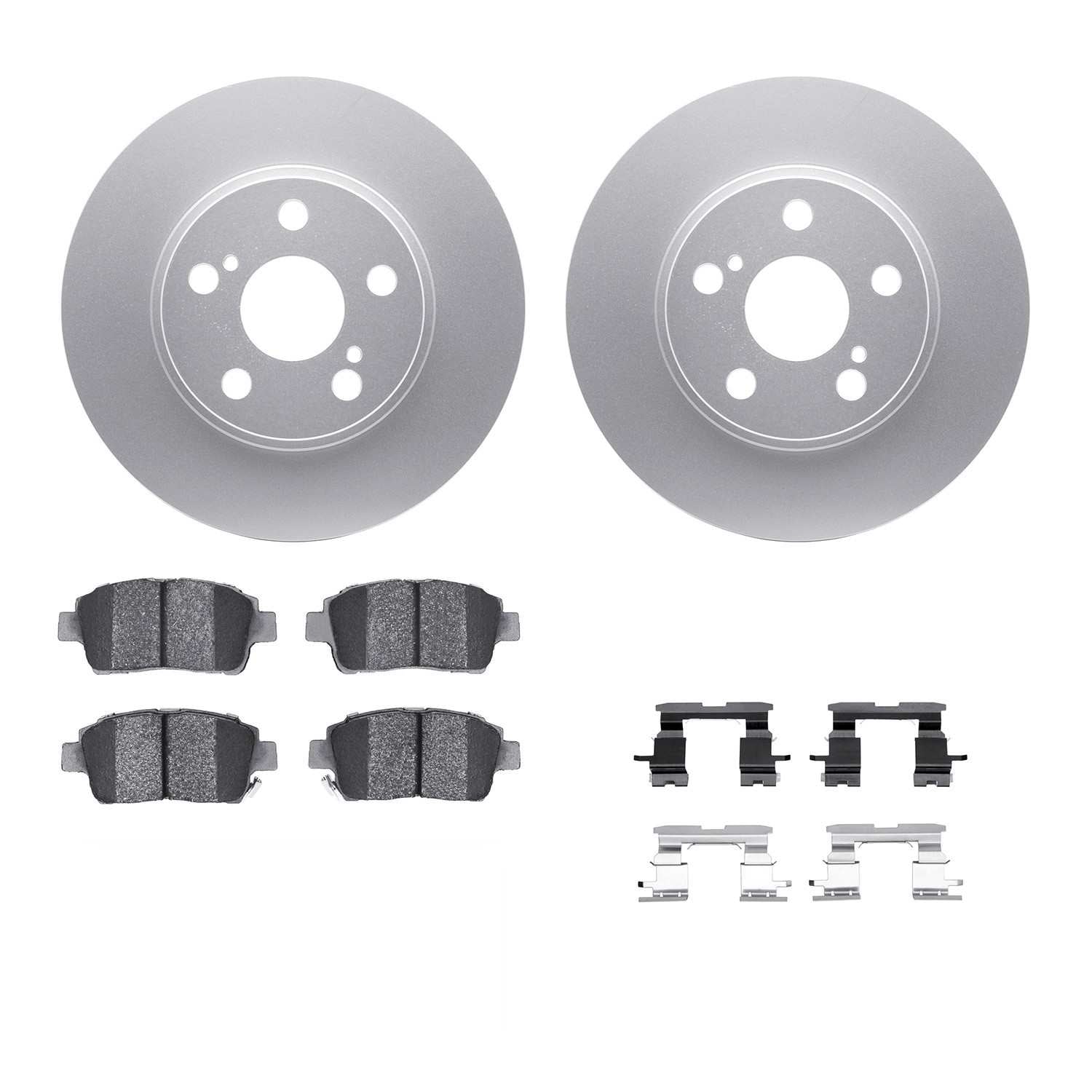 Dynamic Friction Company Disc Brake Kit 4312-76033