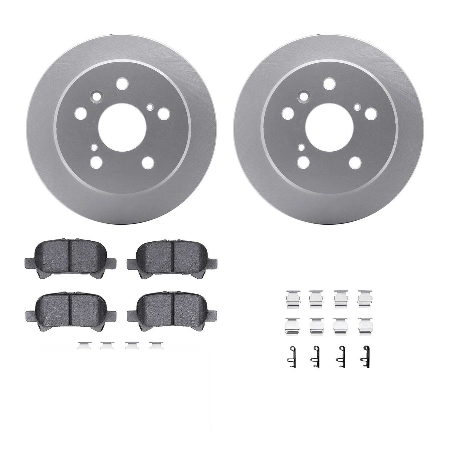 Dynamic Friction Company Disc Brake Kit 4312-76035