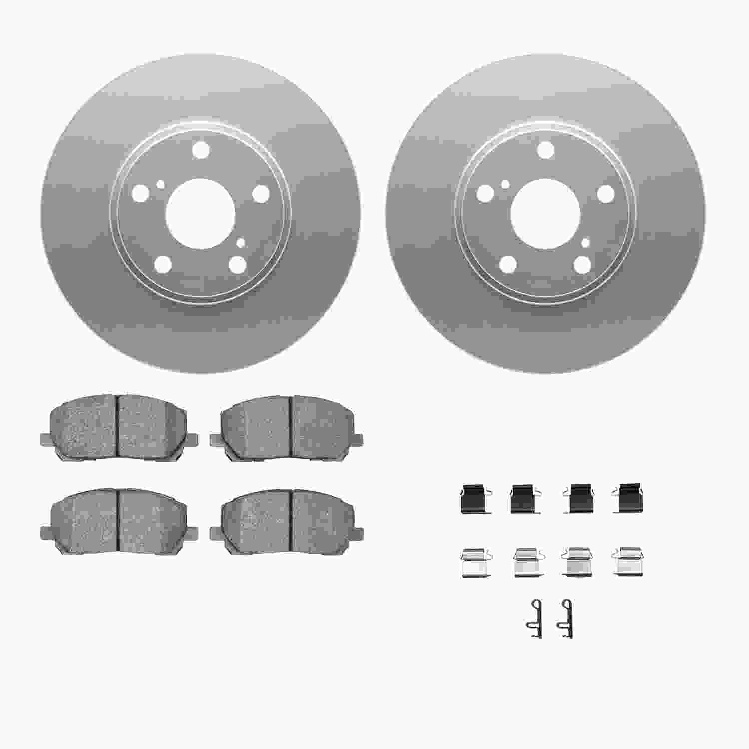 Dynamic Friction Company Disc Brake Kit 4312-76041