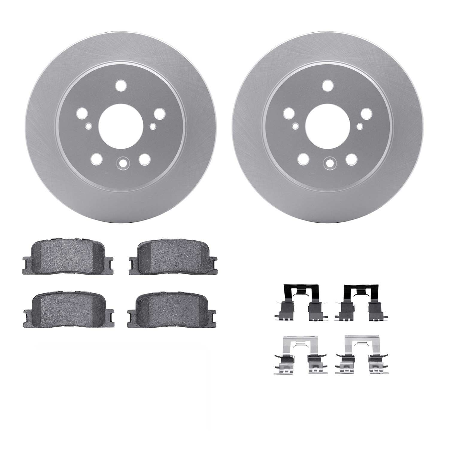 Dynamic Friction Company Disc Brake Kit 4312-76044