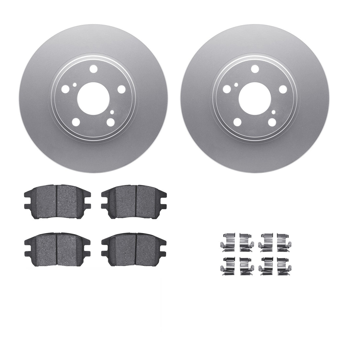 Dynamic Friction Company Disc Brake Kit 4312-76053