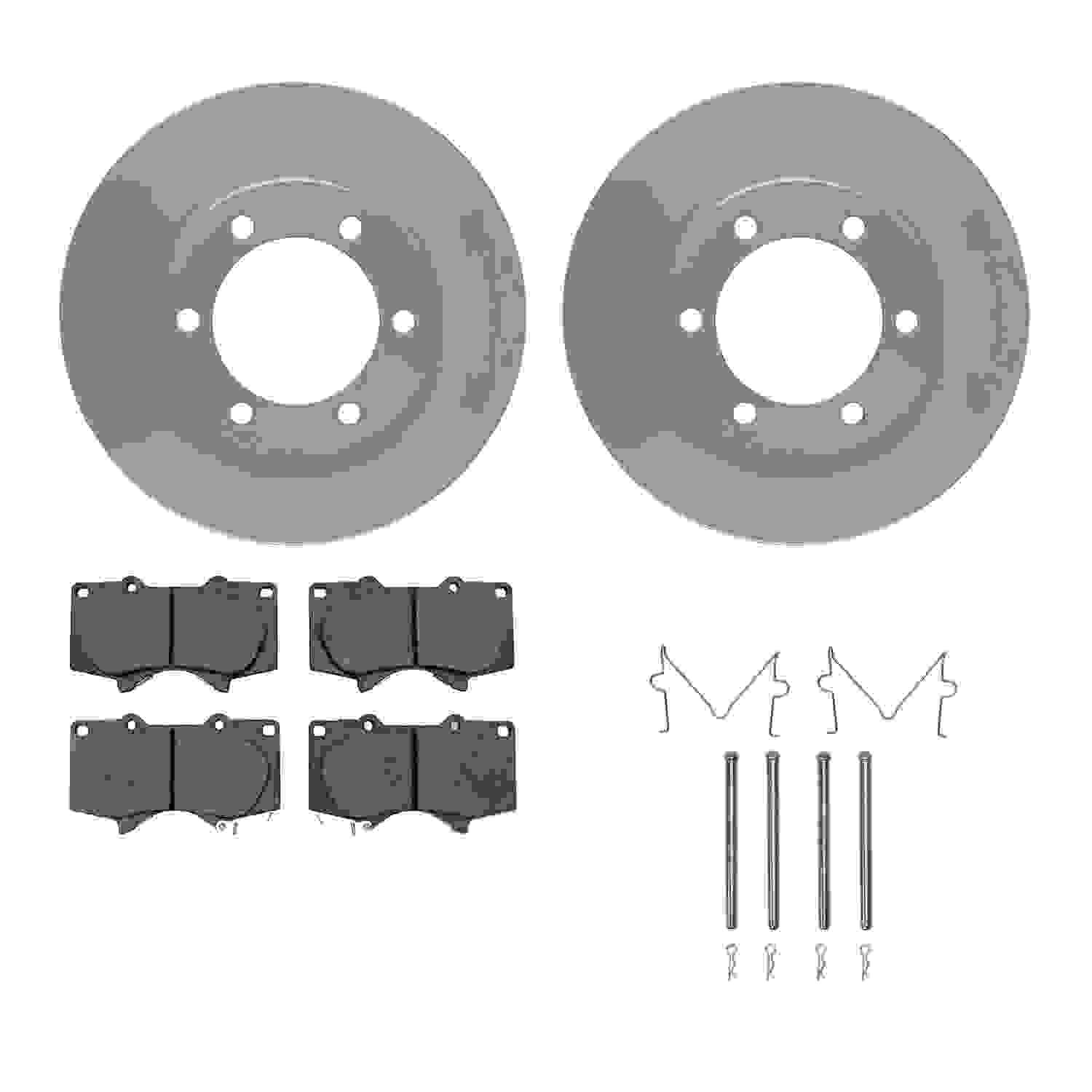 Dynamic Friction Company Disc Brake Kit 4312-76055