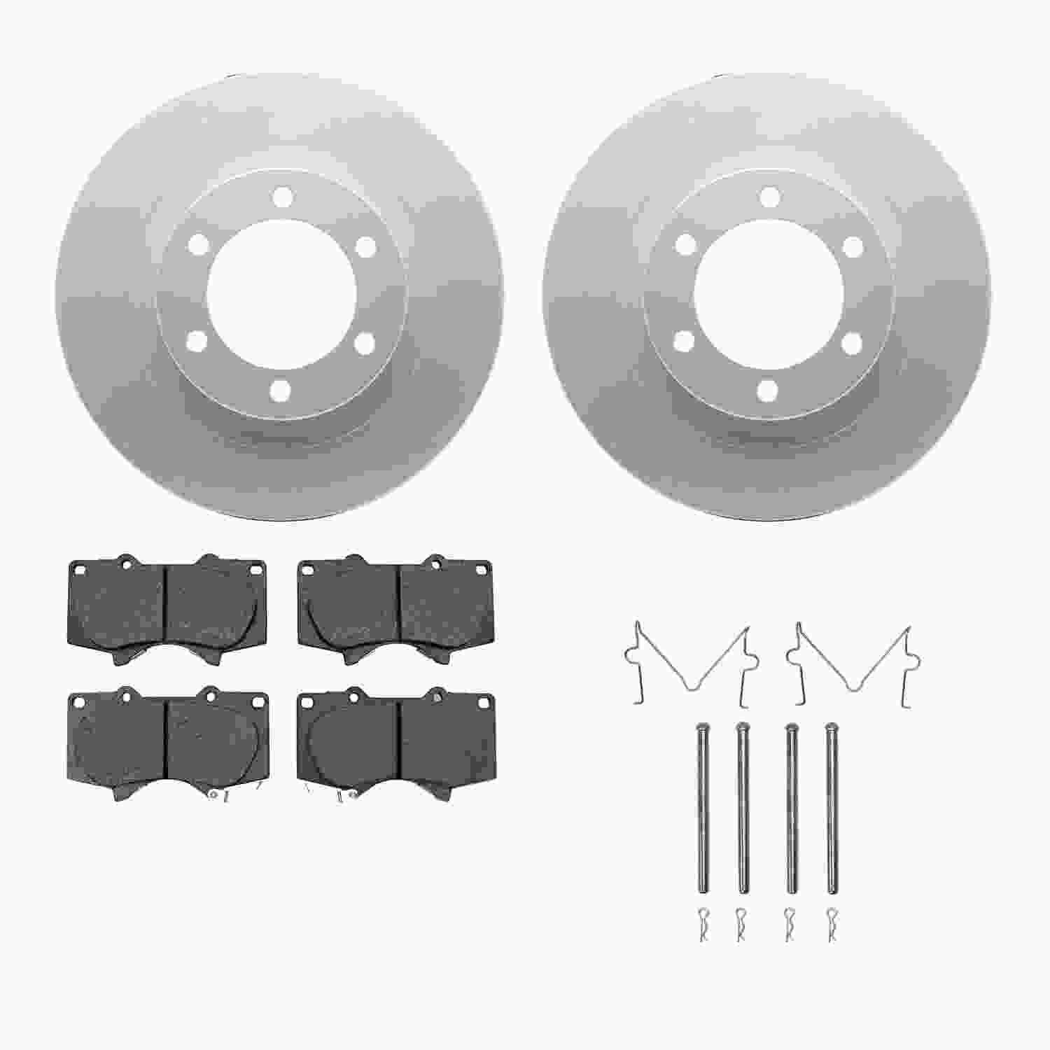 Dynamic Friction Company Disc Brake Kit 4312-76056