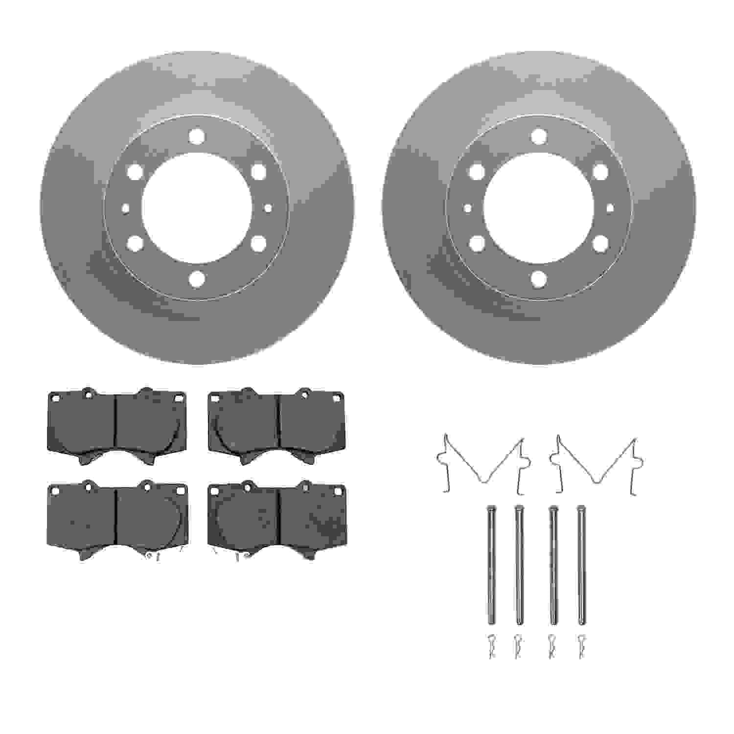 Dynamic Friction Company Disc Brake Kit 4312-76057