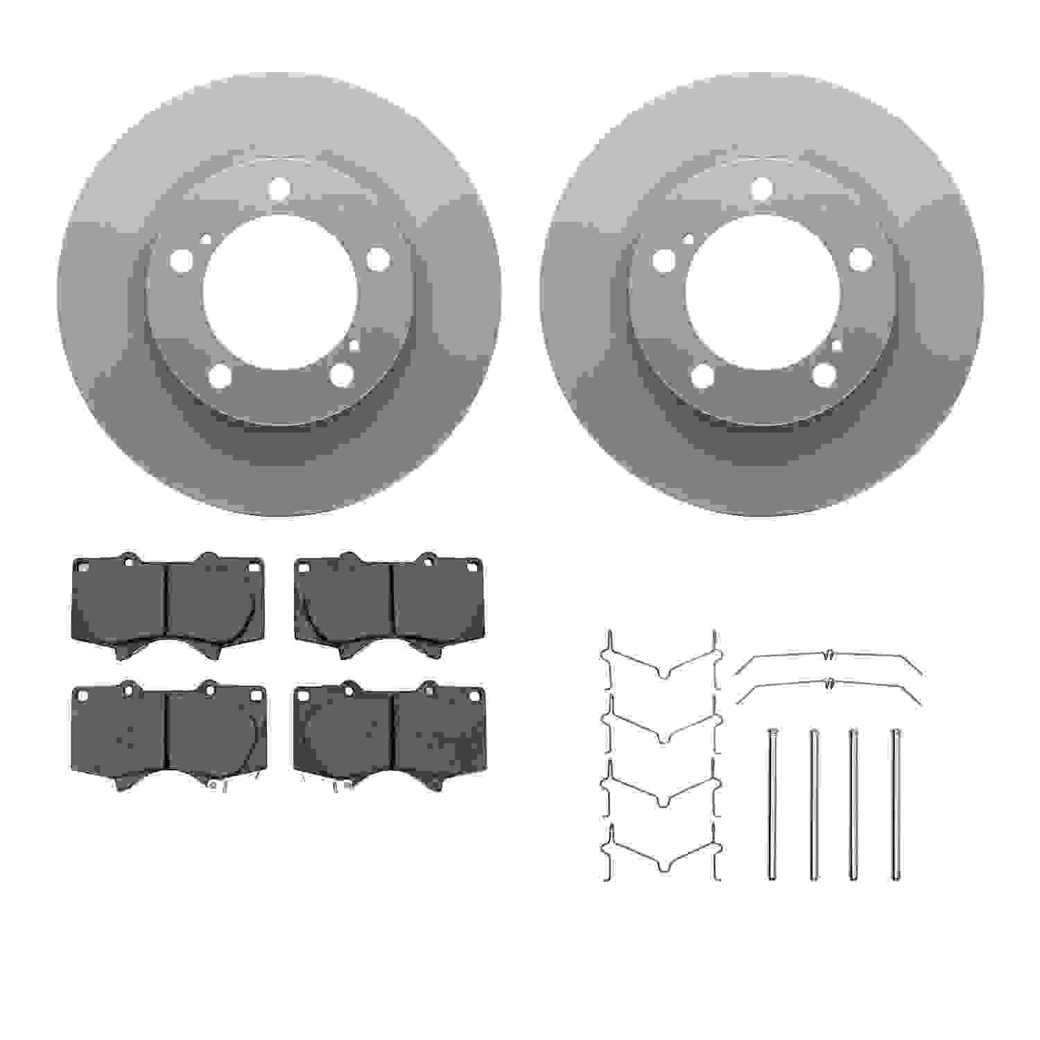 Dynamic Friction Company Disc Brake Kit 4312-76058