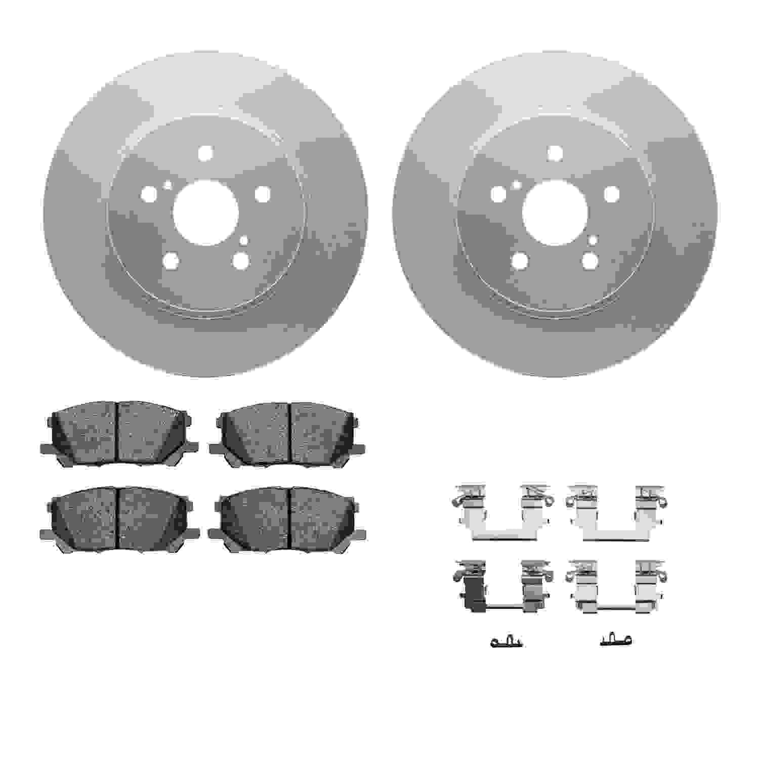 Dynamic Friction Company Disc Brake Kit 4312-76061