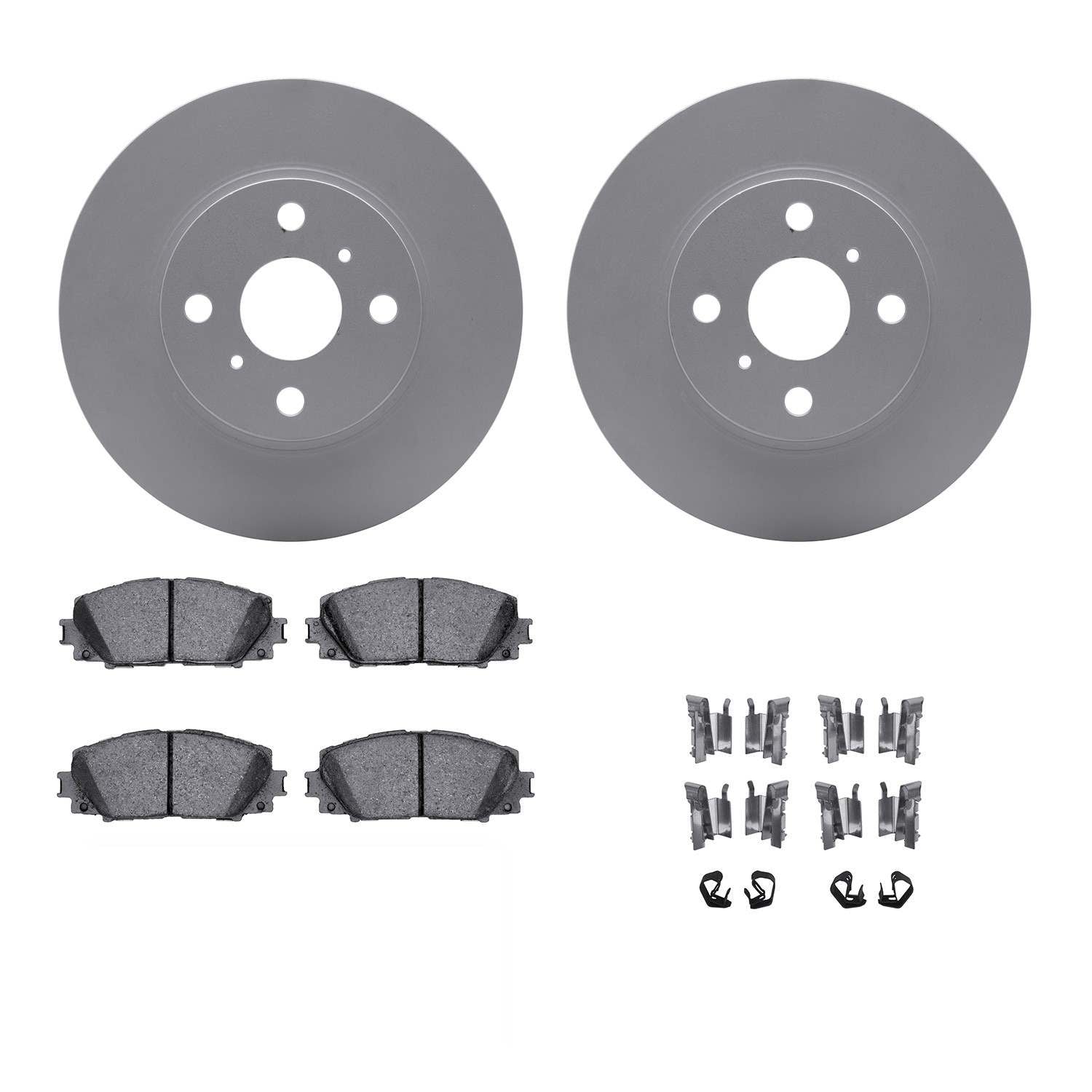 Dynamic Friction Company Disc Brake Kit 4312-76064