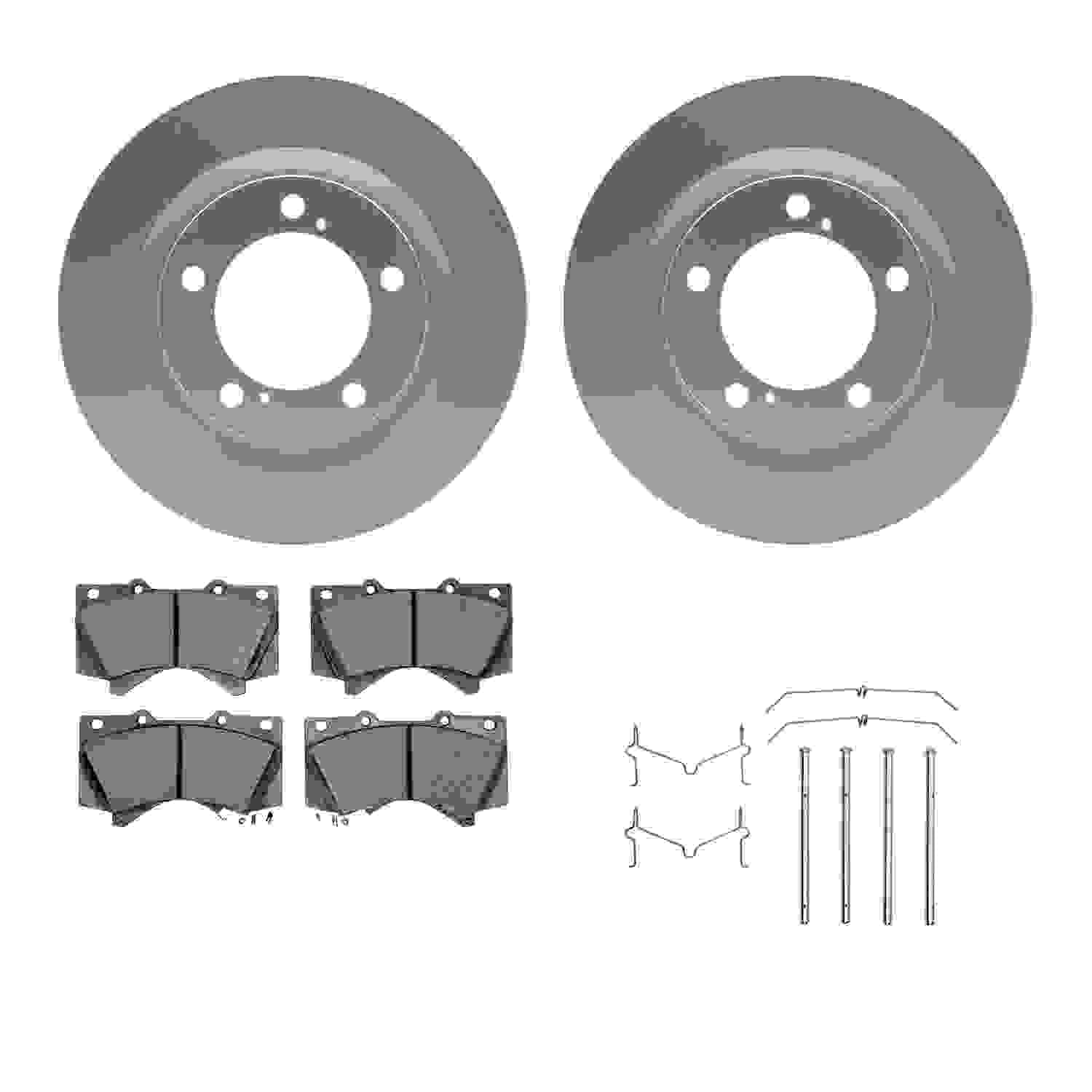 Dynamic Friction Company Disc Brake Kit 4312-76071