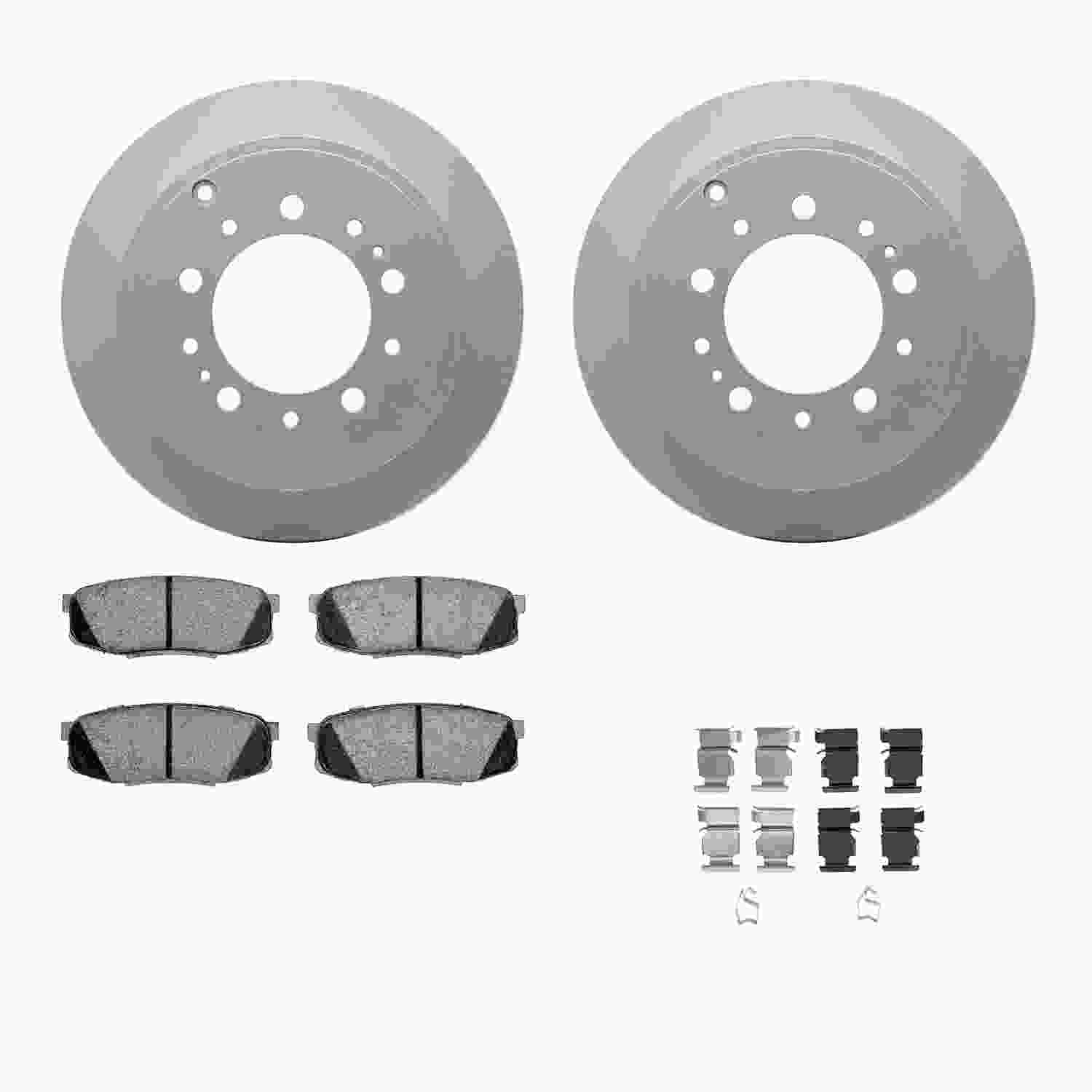 Dynamic Friction Company Disc Brake Kit 4312-76073