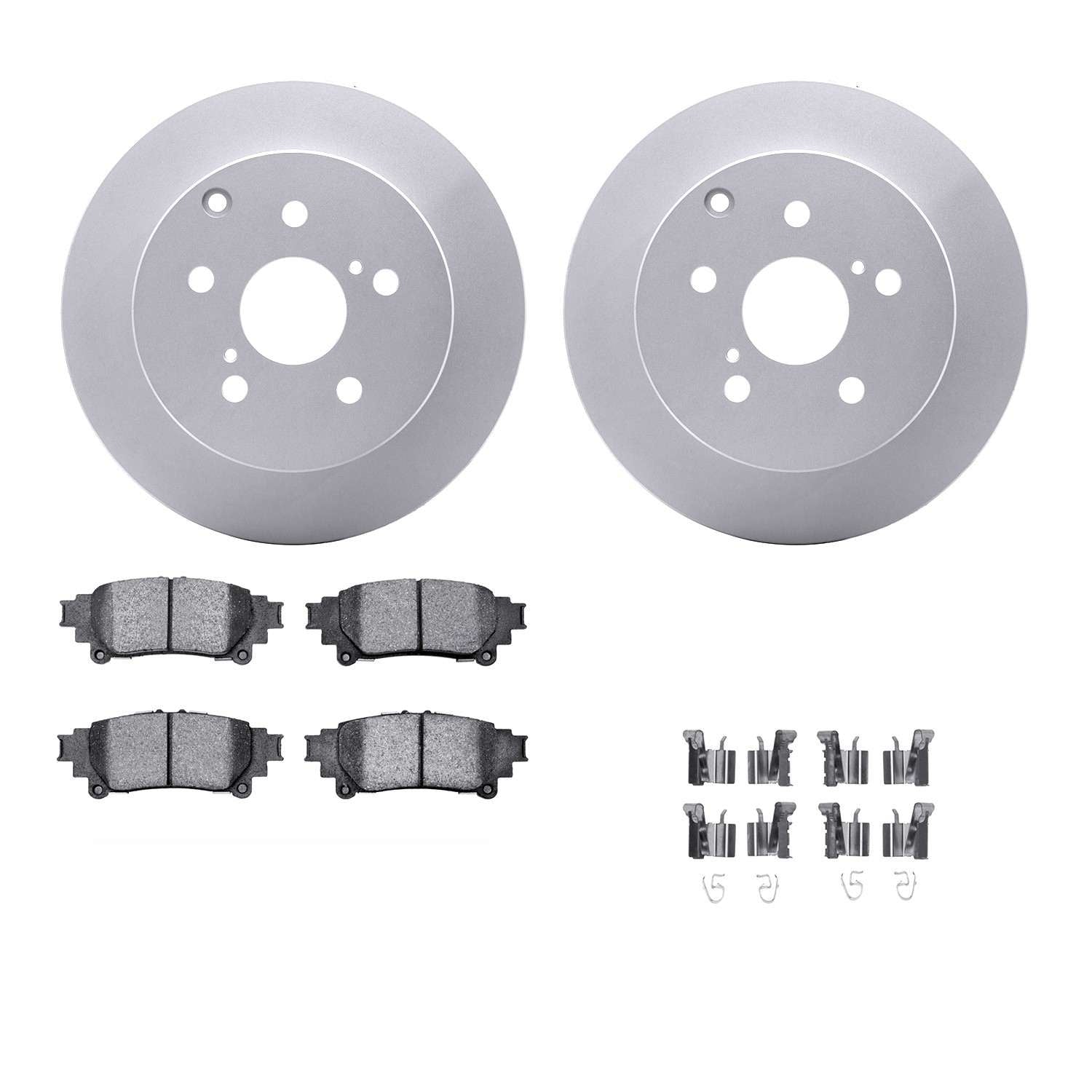 Dynamic Friction Company Disc Brake Kit 4312-76076