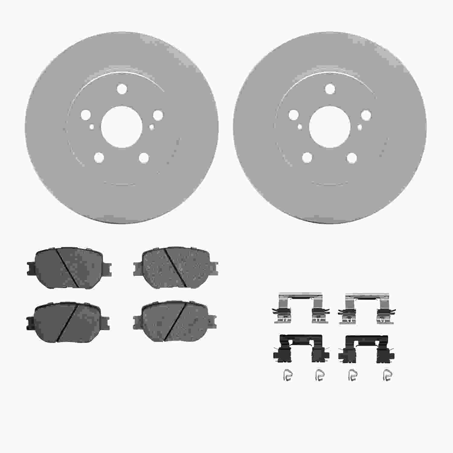 Dynamic Friction Company Disc Brake Kit 4312-76092