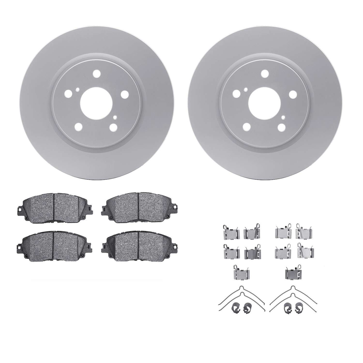 Dynamic Friction Company Disc Brake Kit 4312-76094