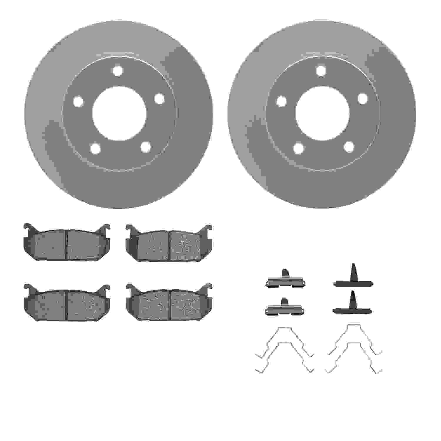 Dynamic Friction Company Disc Brake Kit 4312-80005