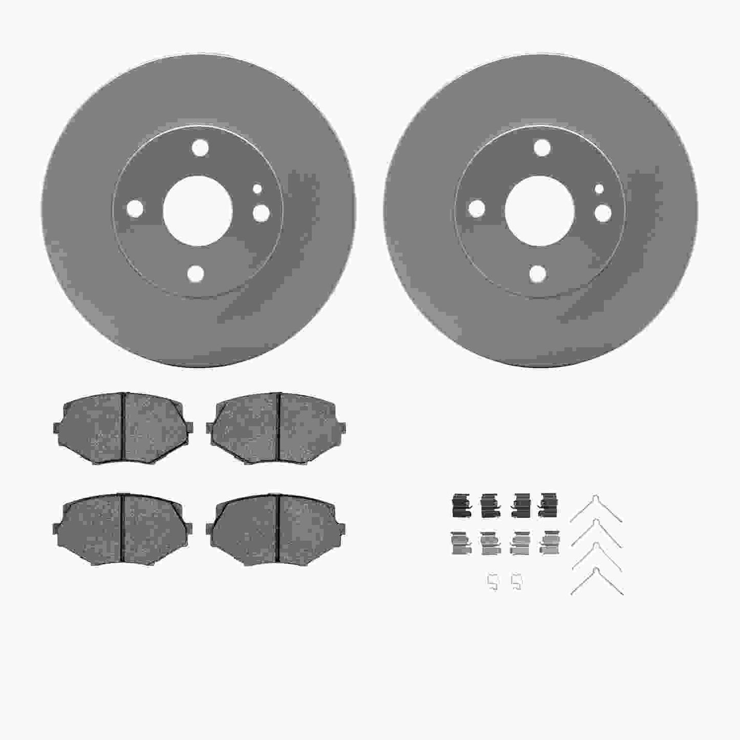 Dynamic Friction Company Disc Brake Kit 4312-80006