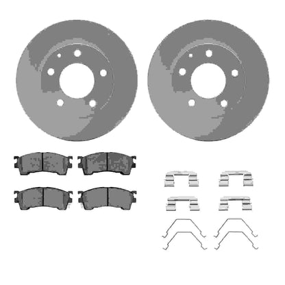 Dynamic Friction Company Disc Brake Kit 4312-80007