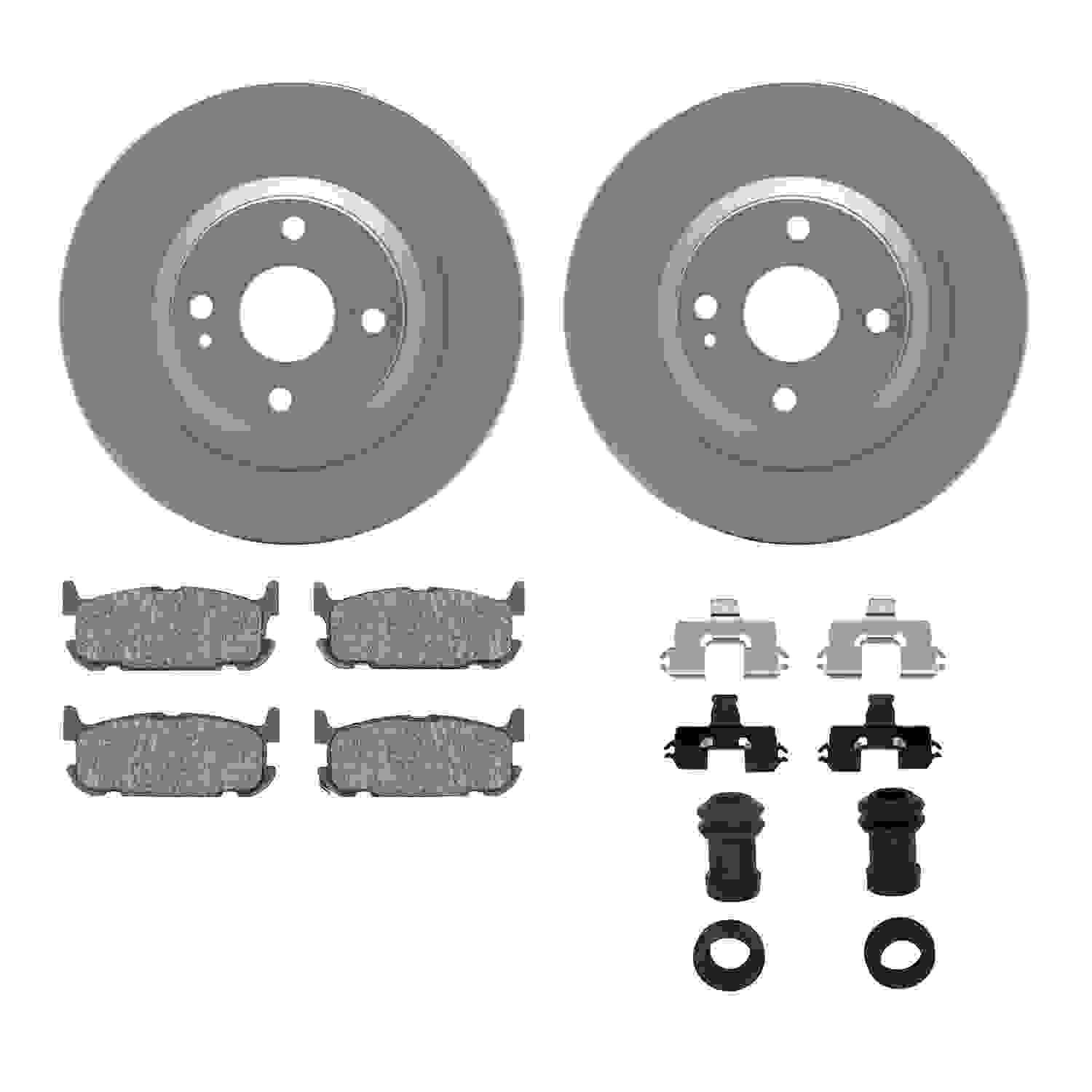 Dynamic Friction Company Disc Brake Kit 4312-80009