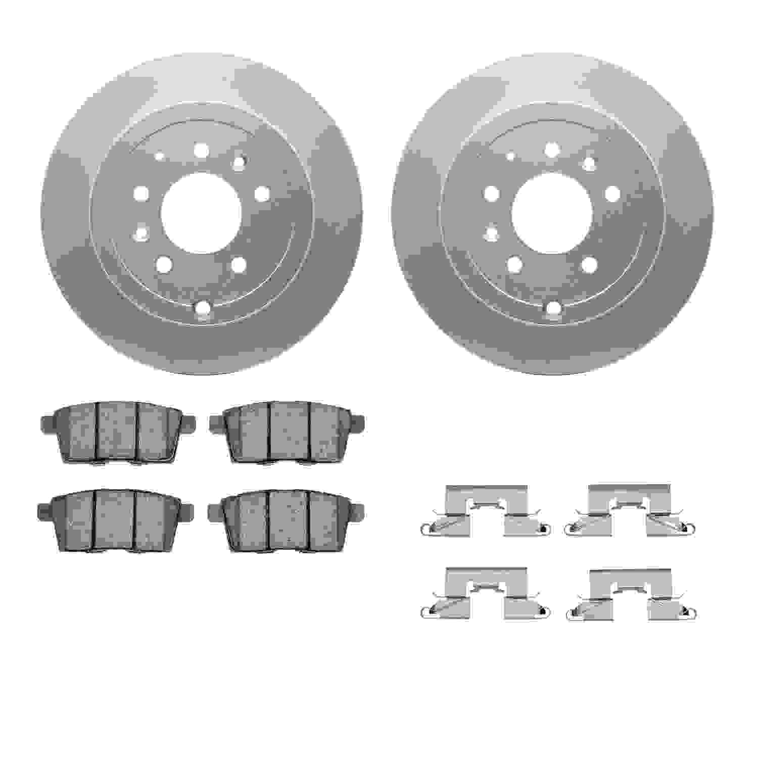 Dynamic Friction Company Disc Brake Kit 4312-80028