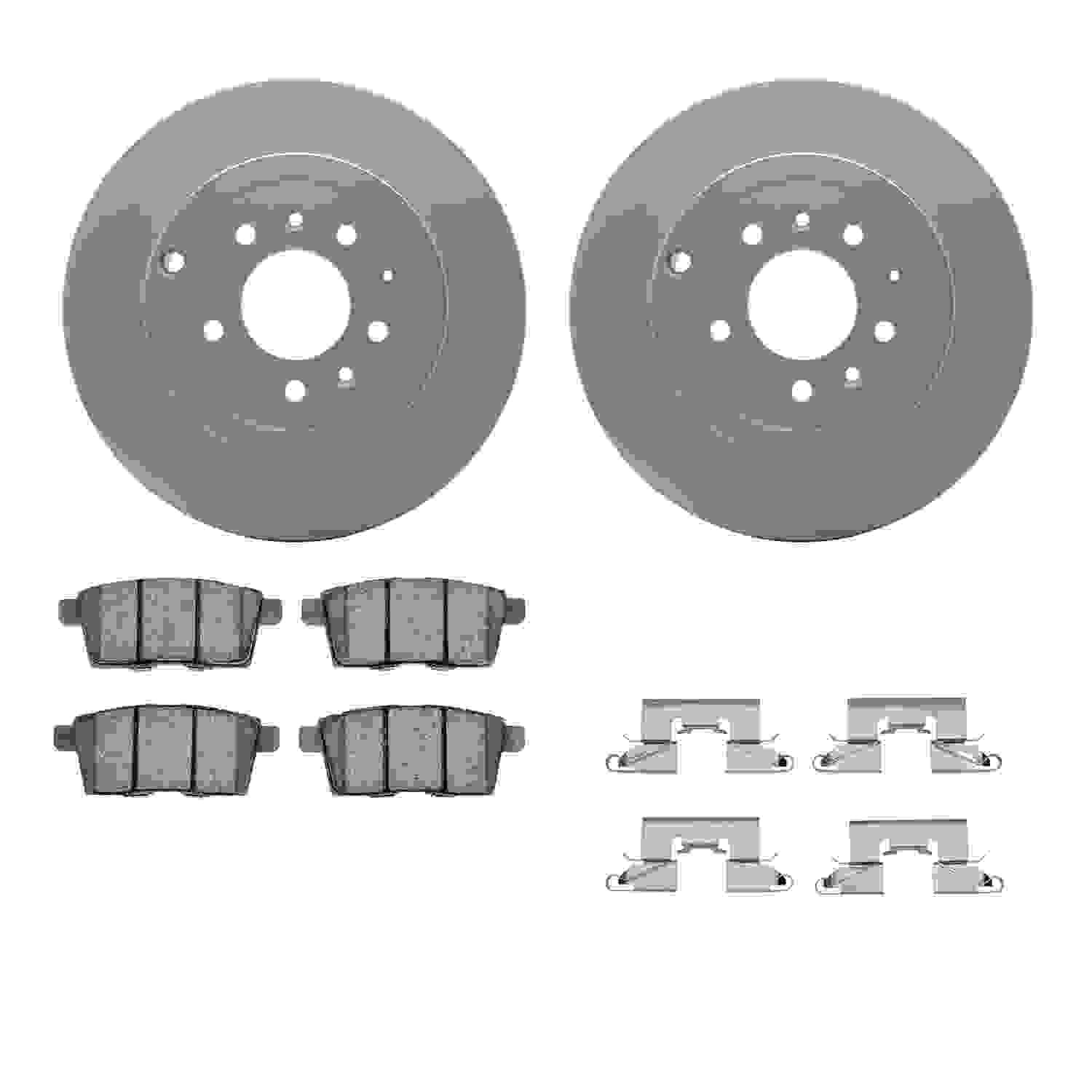 Dynamic Friction Company Disc Brake Kit 4312-80029