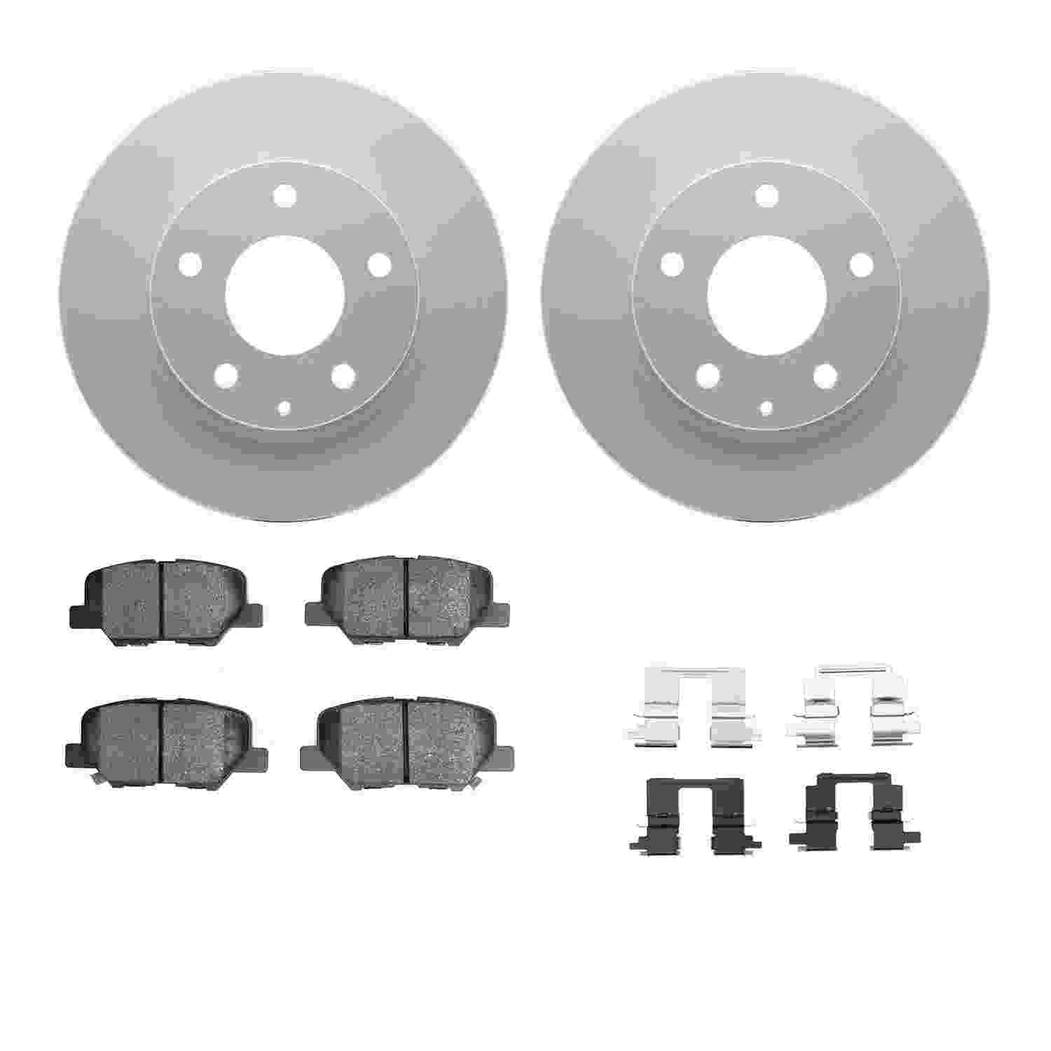 Dynamic Friction Company Disc Brake Kit 4312-80037